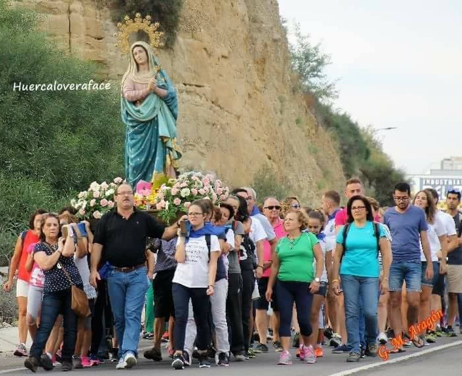 Las imágenes de la Virgen de la Cabeza en Monteagud