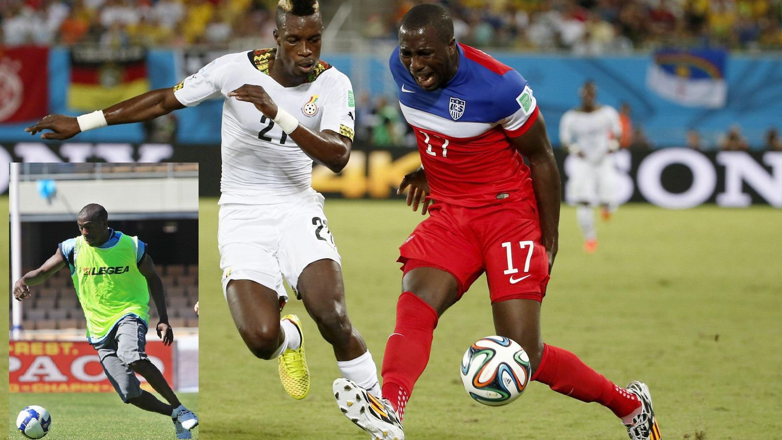 Altidore se lesionó en el primer partido del Mundial de Brasil ante Ghana. Altidore se lesionó en el primer partido del Mundial de Brasil ante Ghana.