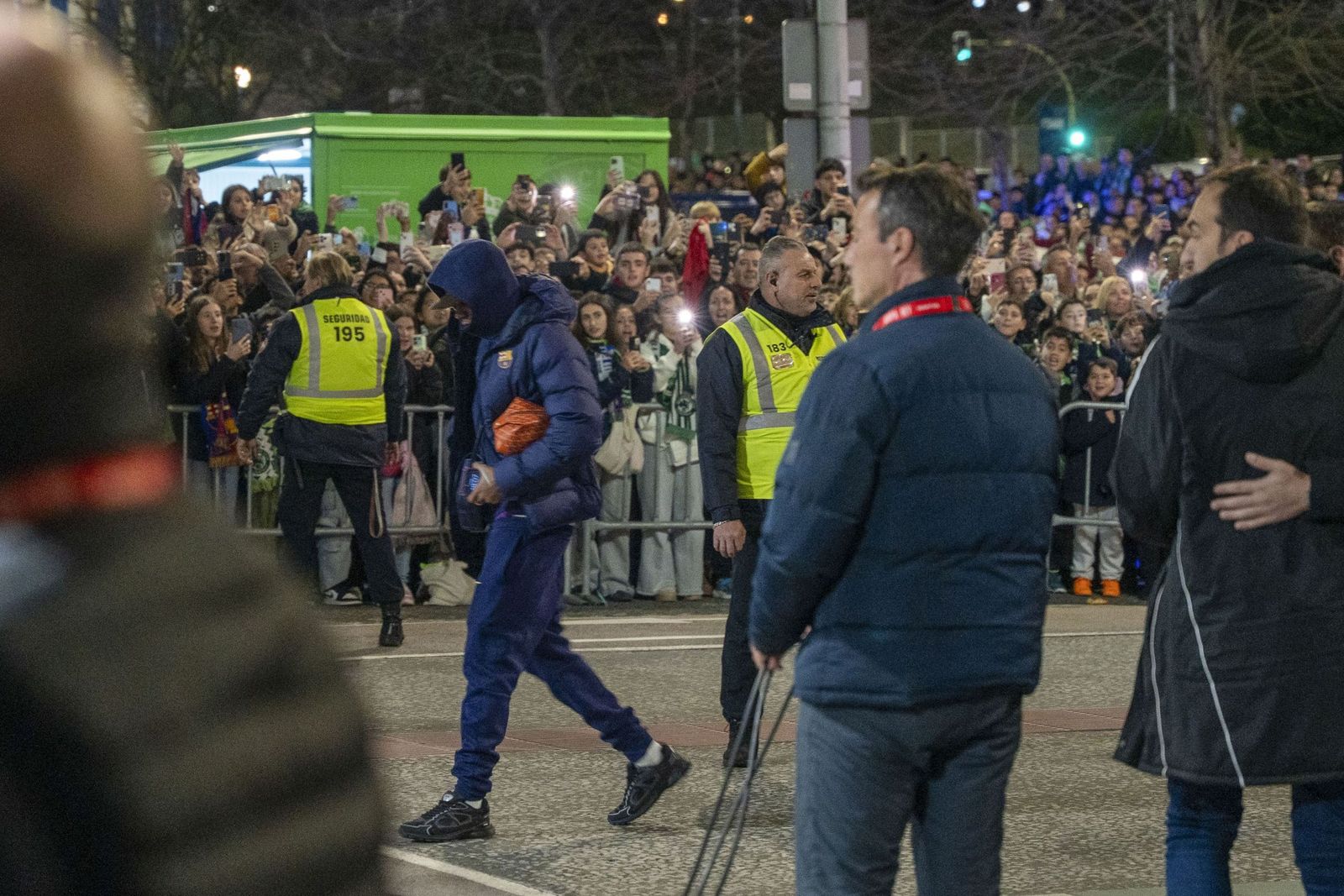 Las fotos del Racing-Barcelona de Copa