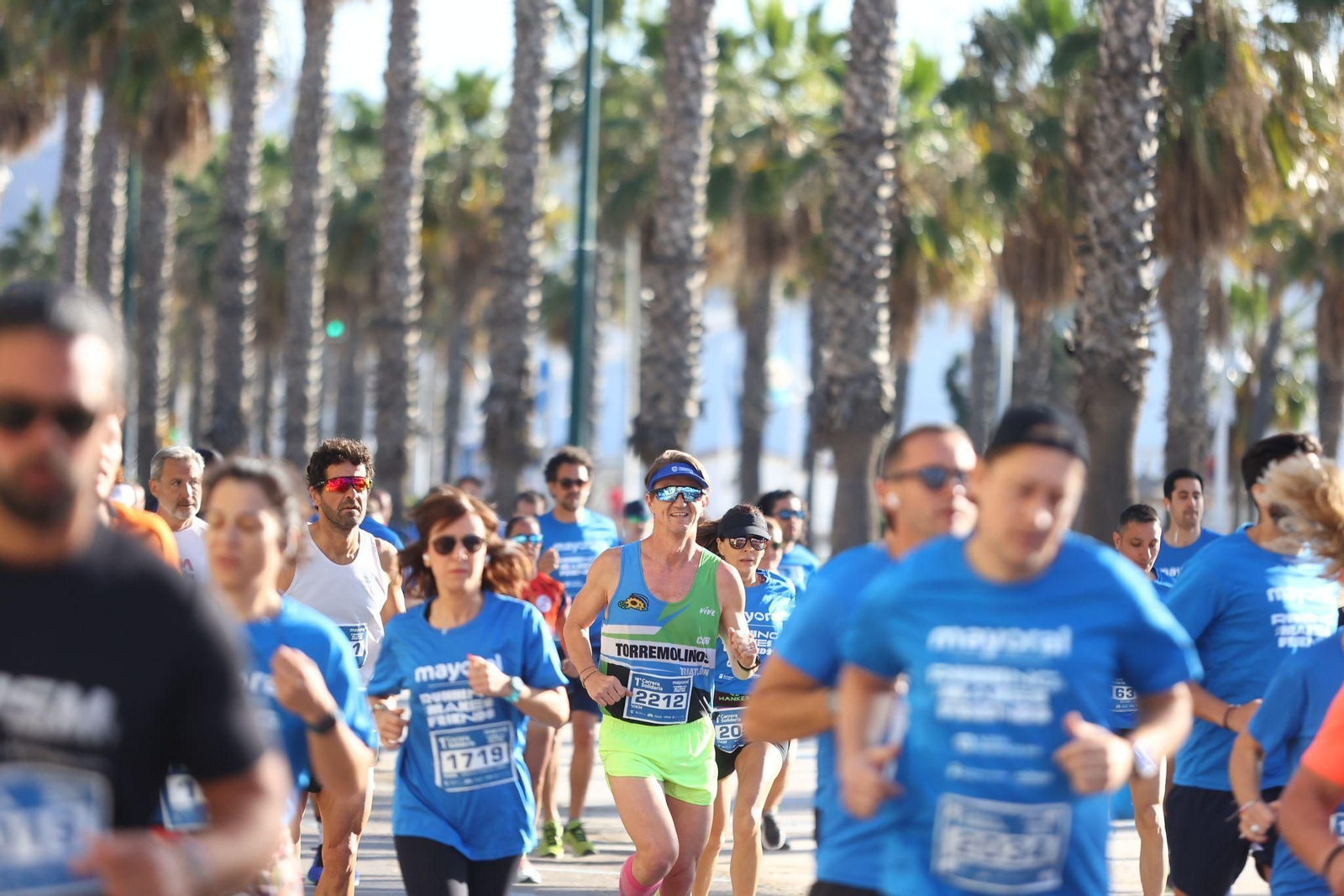 Las mejores fotos de la I Carrera Solidaria Mayoral de Málaga