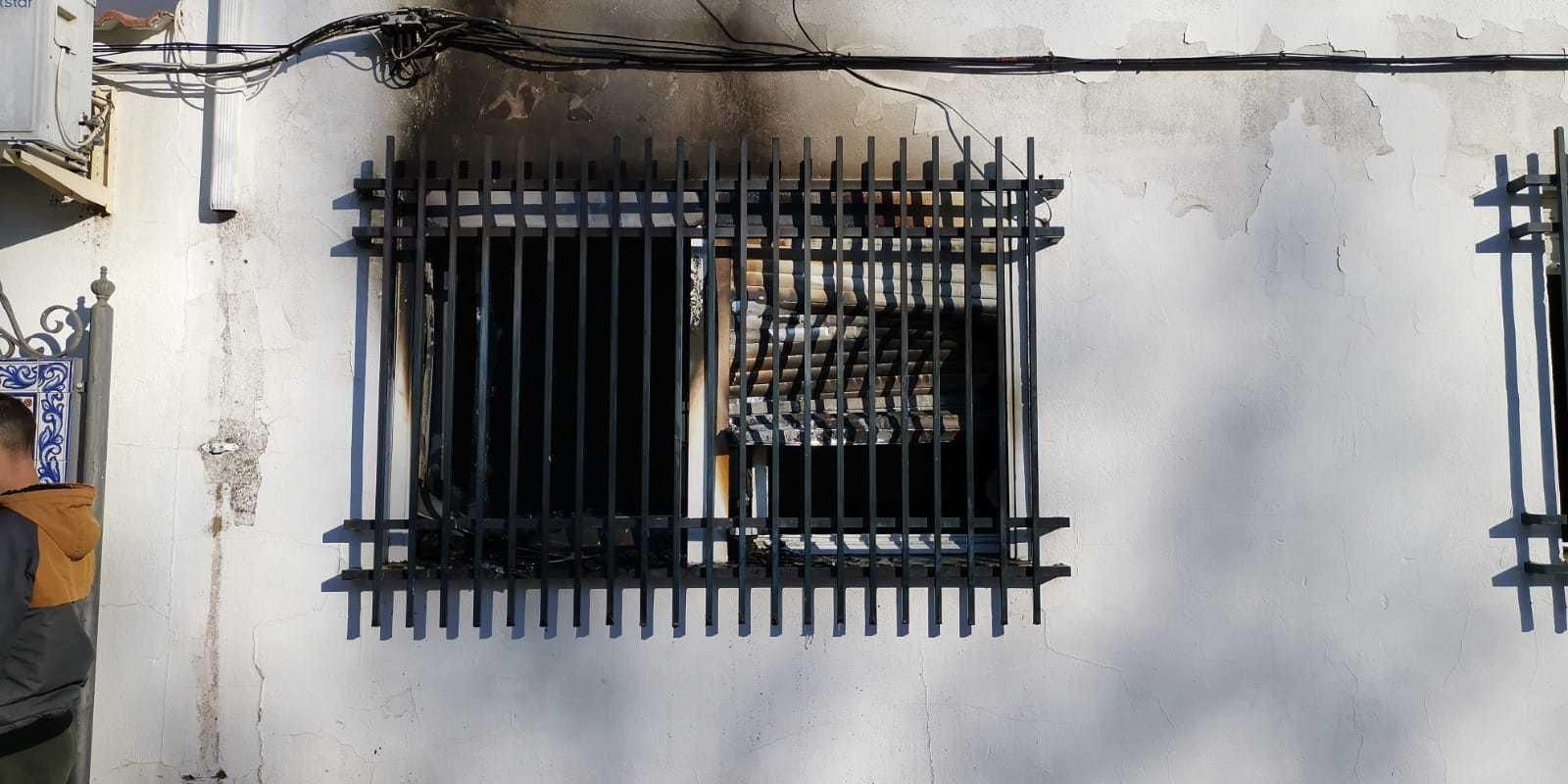 El rastro de las llamas en la venta de la vivienda. El rastro de las llamas en la venta de la vivienda.