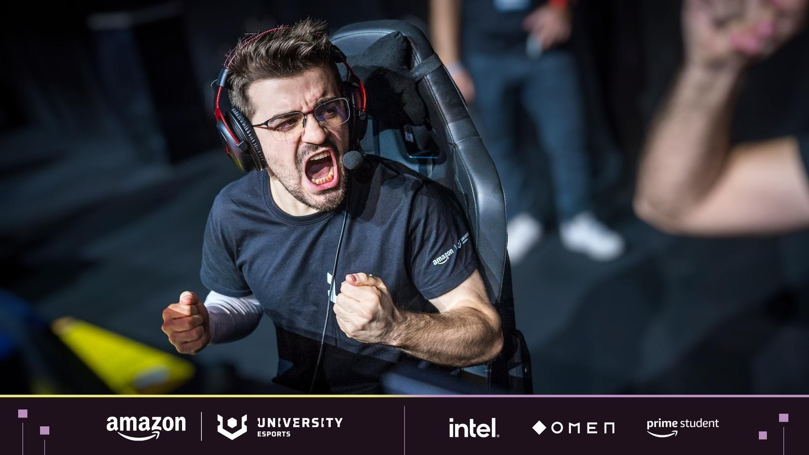 Uno de los jugadores celebra una victoria.