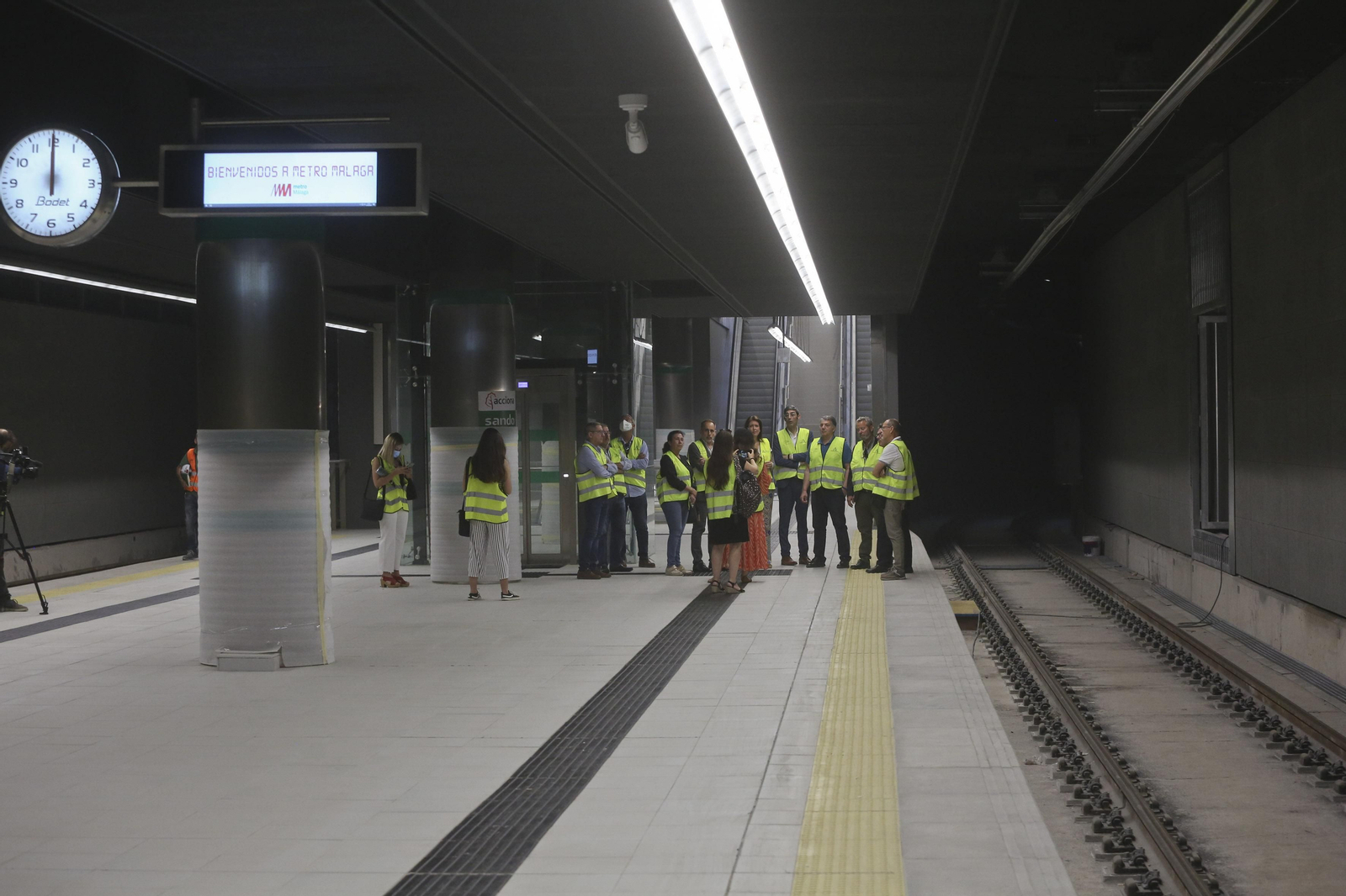 El Metro al Centro de Málaga: fotos de las estaciones Atarazanas y Guadalmedina El Metro al Centro de Málaga: fotos de las estaciones Atarazanas y Guadalmedina