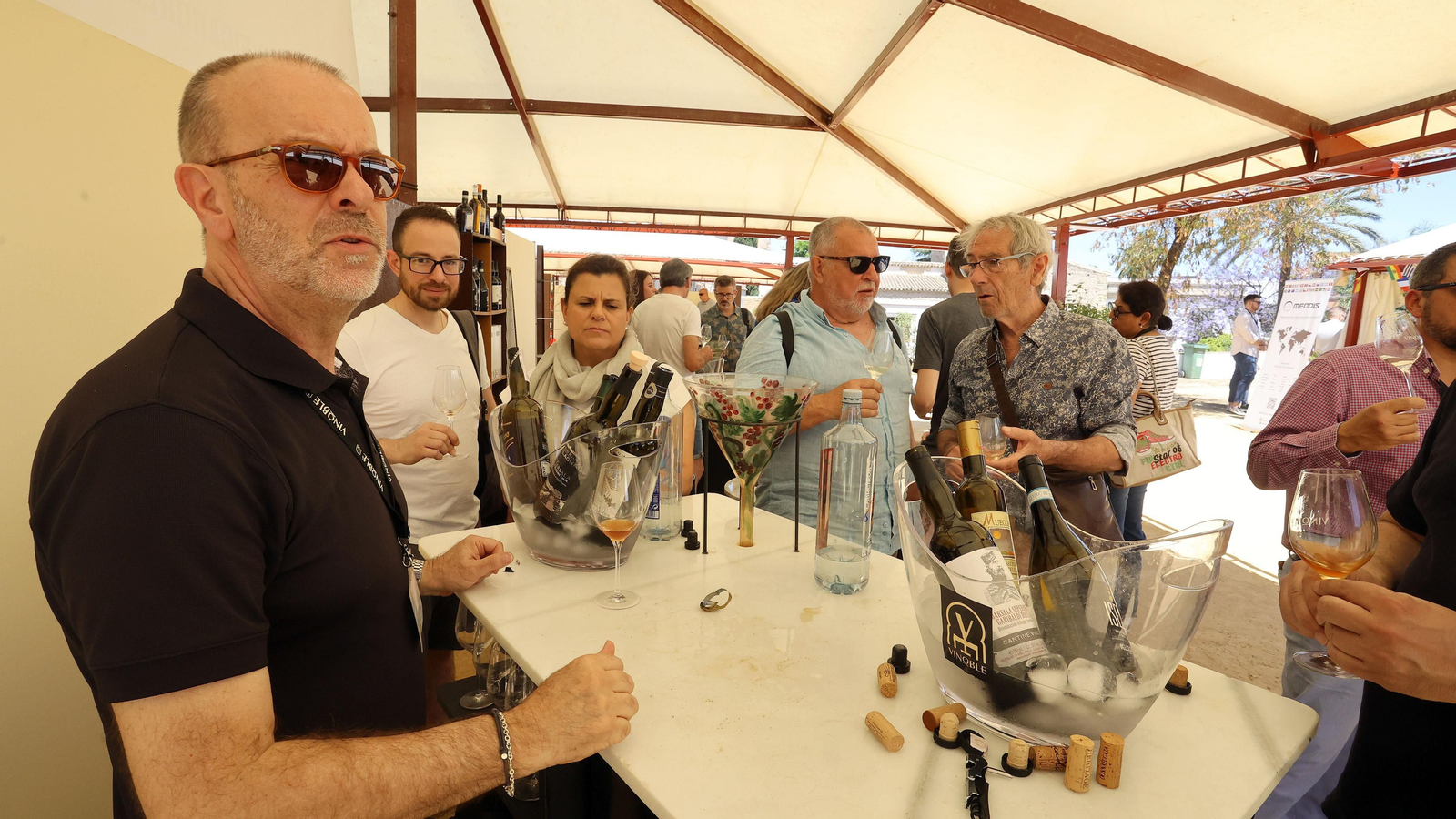 Imágenes del segundo día de Vinoble 2024 en Jerez