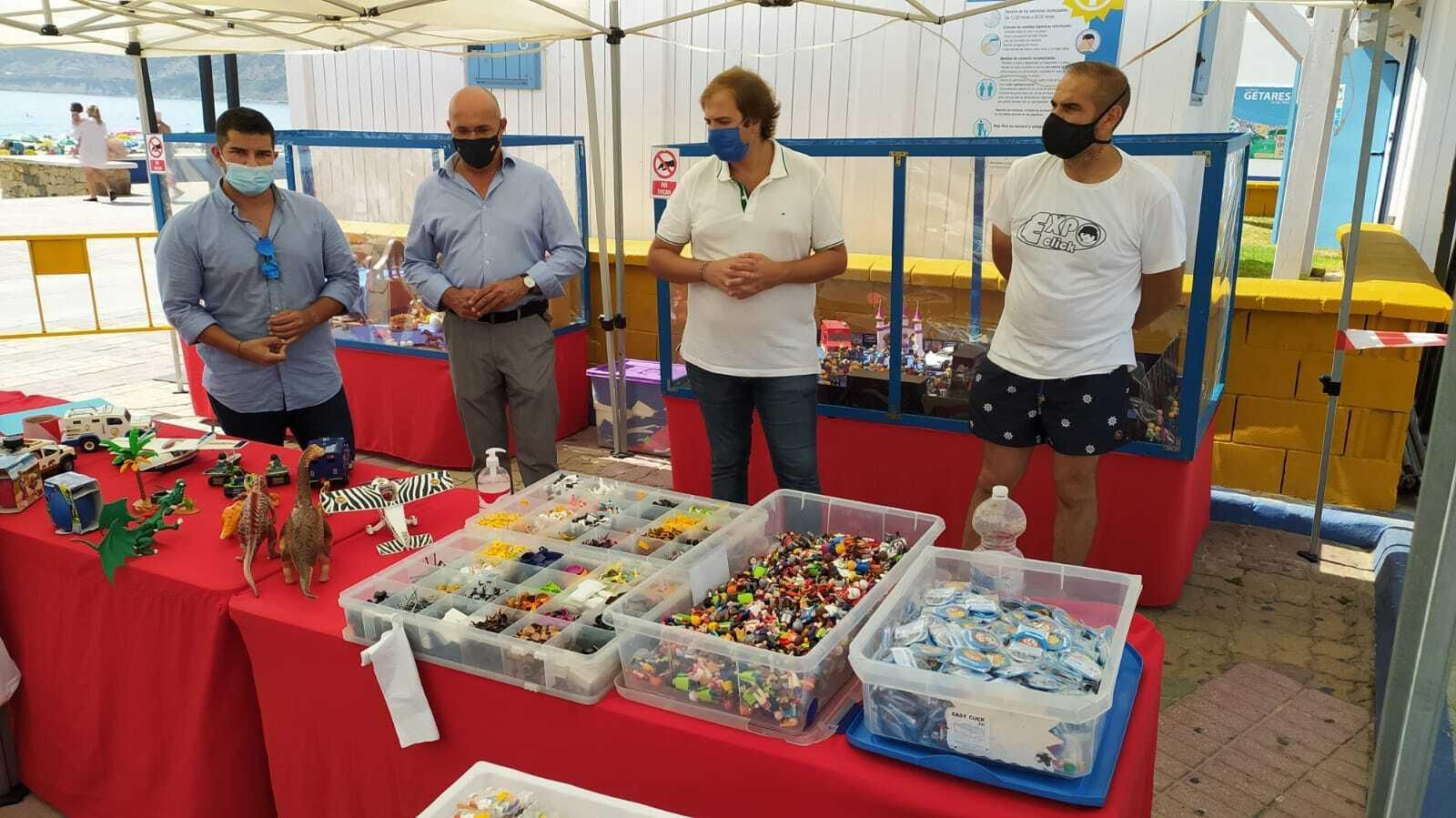 Los representantes municipales visitan ExpoClick este sábado.