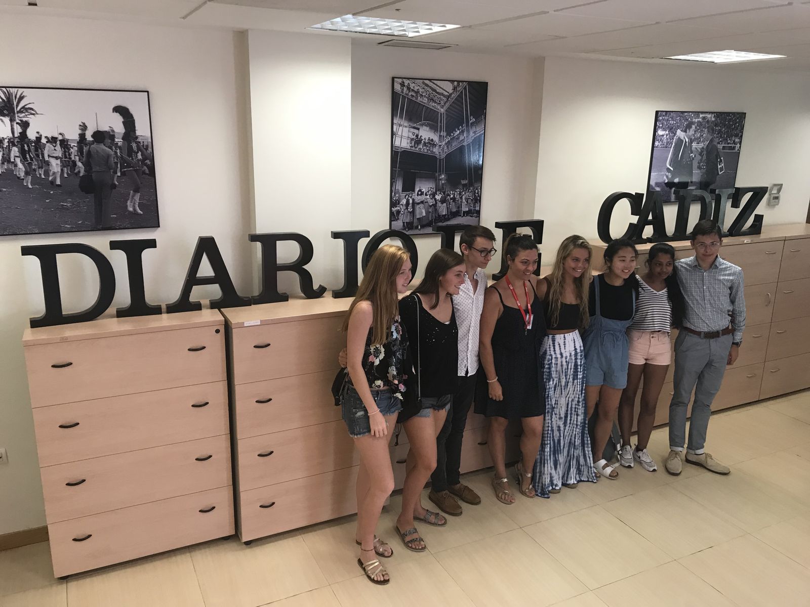 Visita de Erasmus Mundolengua. 31-07-2019