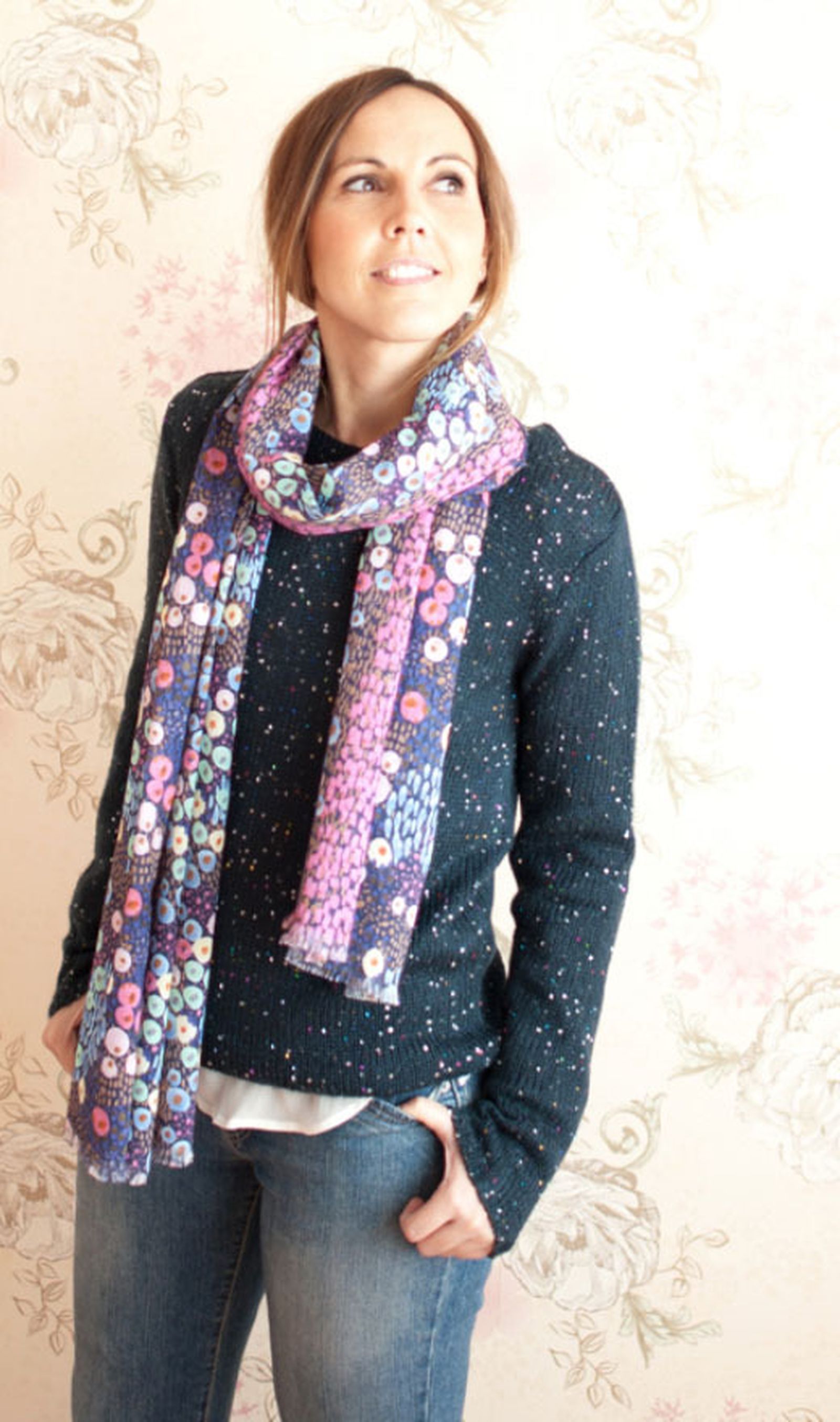 La diseñadora Mónica López, 'Moniquilla'-