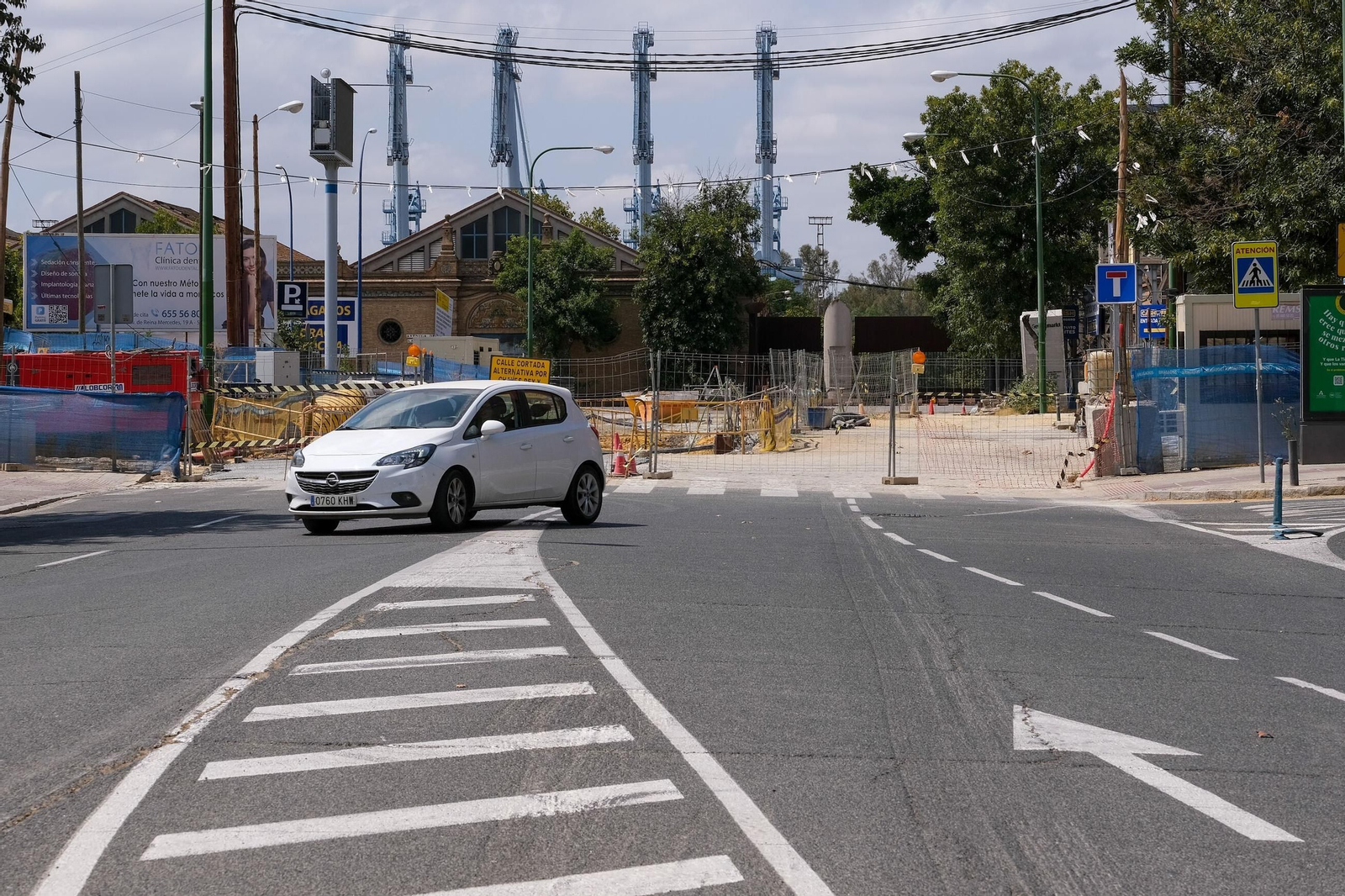 Estos son los cortes de tráfico por las obras de la avenida de las Razas