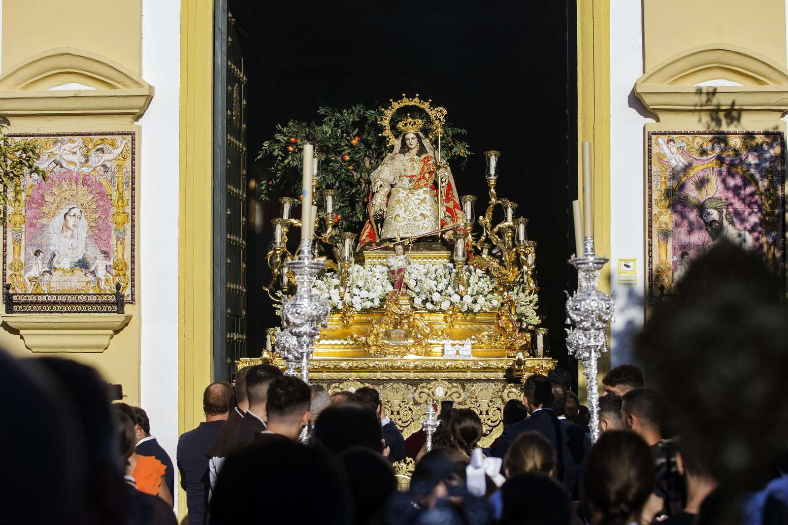 La procesión de la Divina Pastora de San Fernando, en imágenes