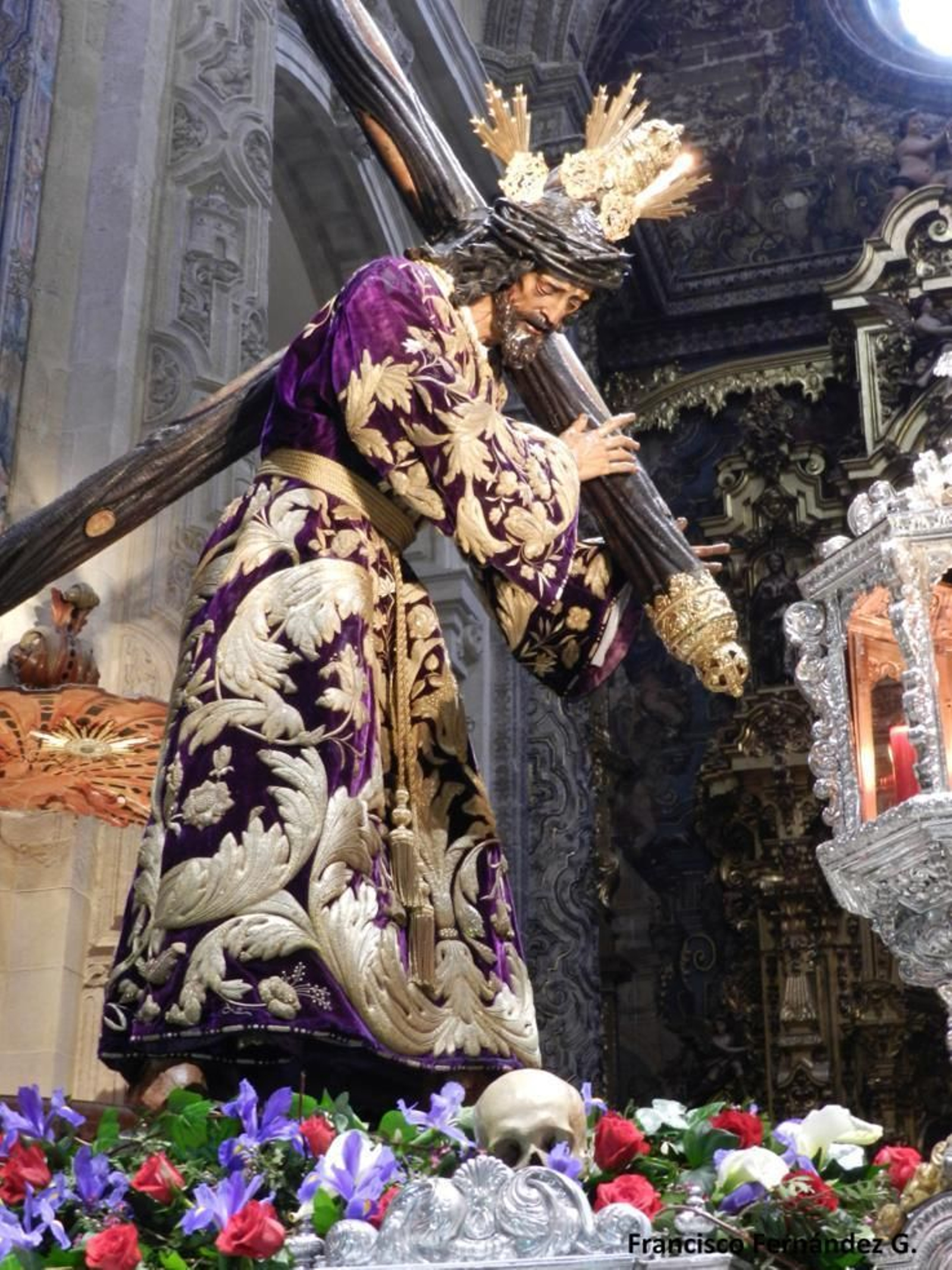 El Señor de Pasión para el Vía Crucis Magno de la Fe