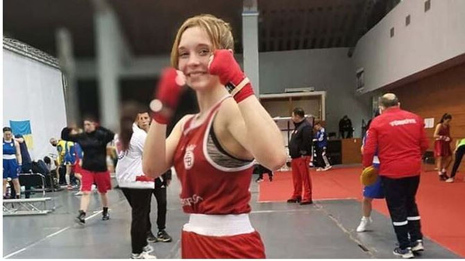 La púgil linense Luna Mairena