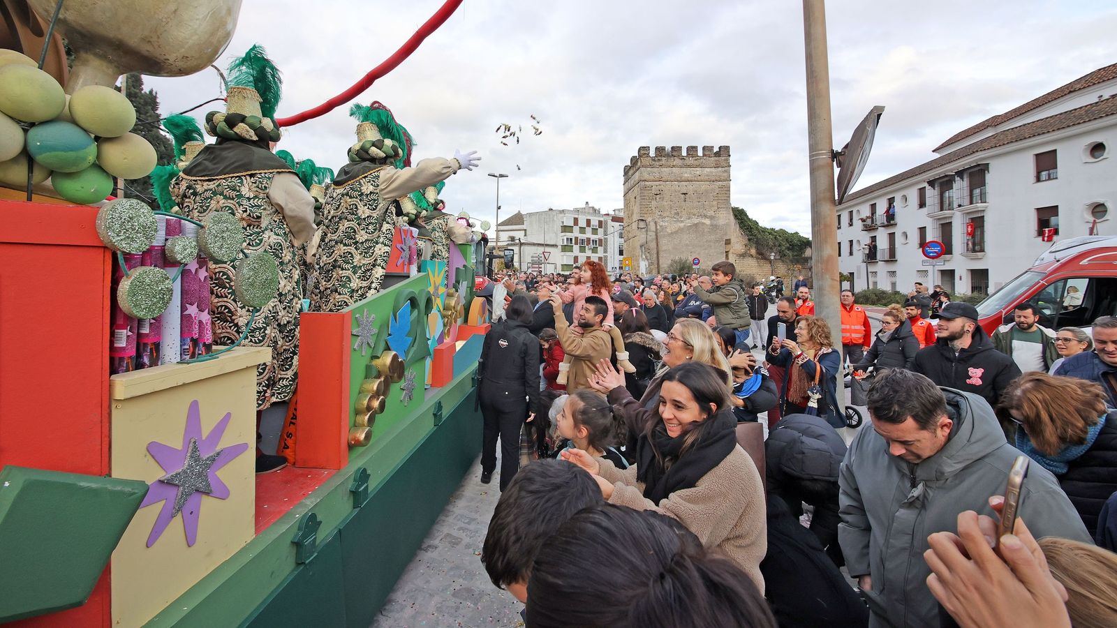 Imágenes de la cabalgata del Cartero Real de Jerez