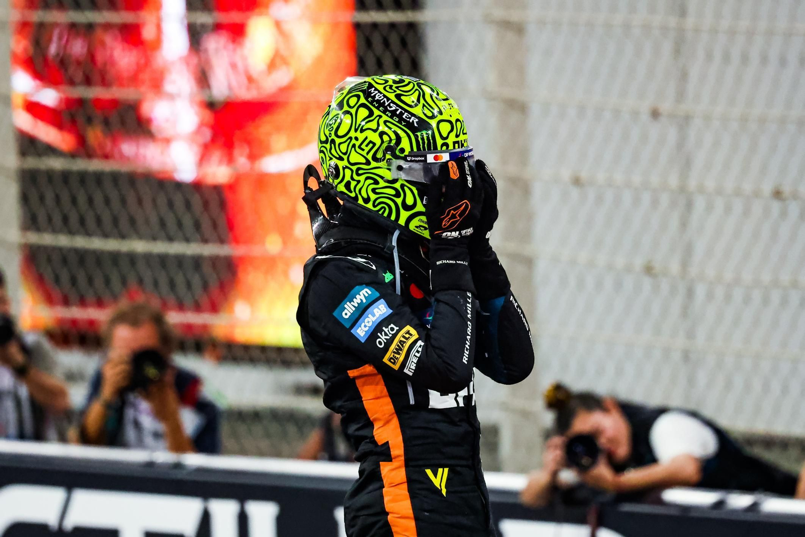 Las fotos del título mundial de Lando Norris en la Fórmula 1