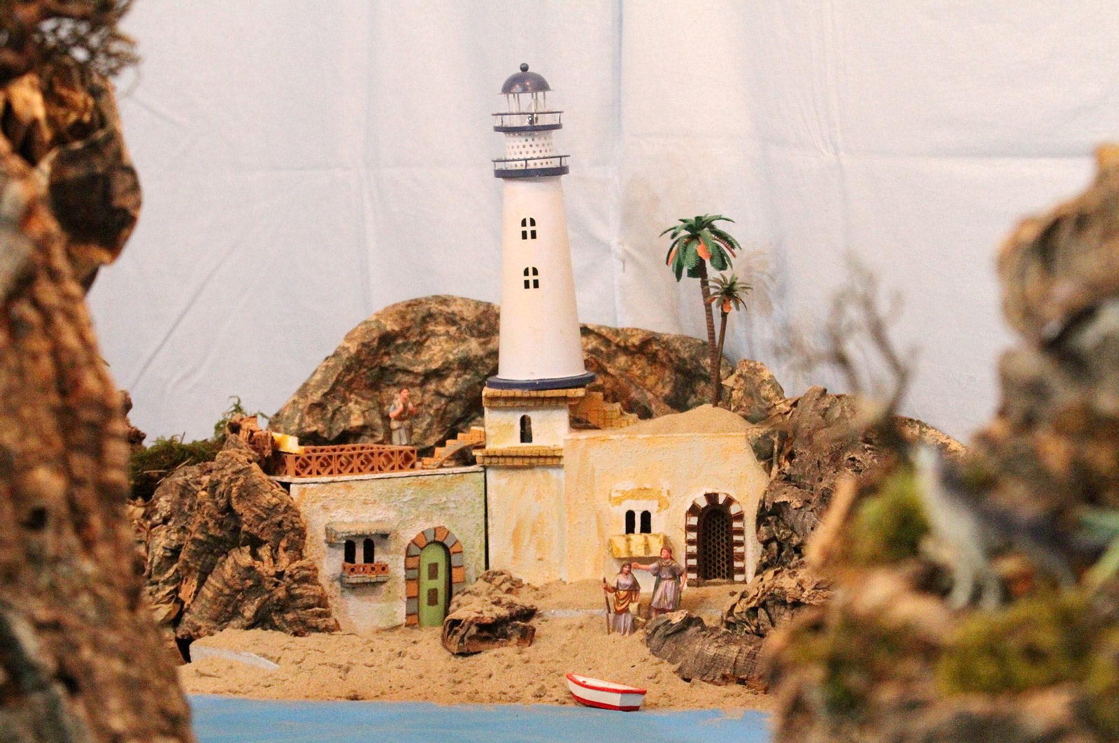 Belén de la Hermandad del Nazareno, en imágenes