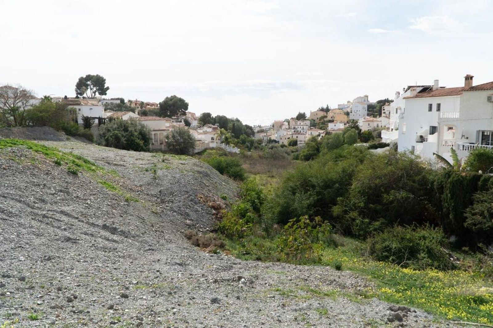 Vista de la primera fase del Anillo Verde en Nerja