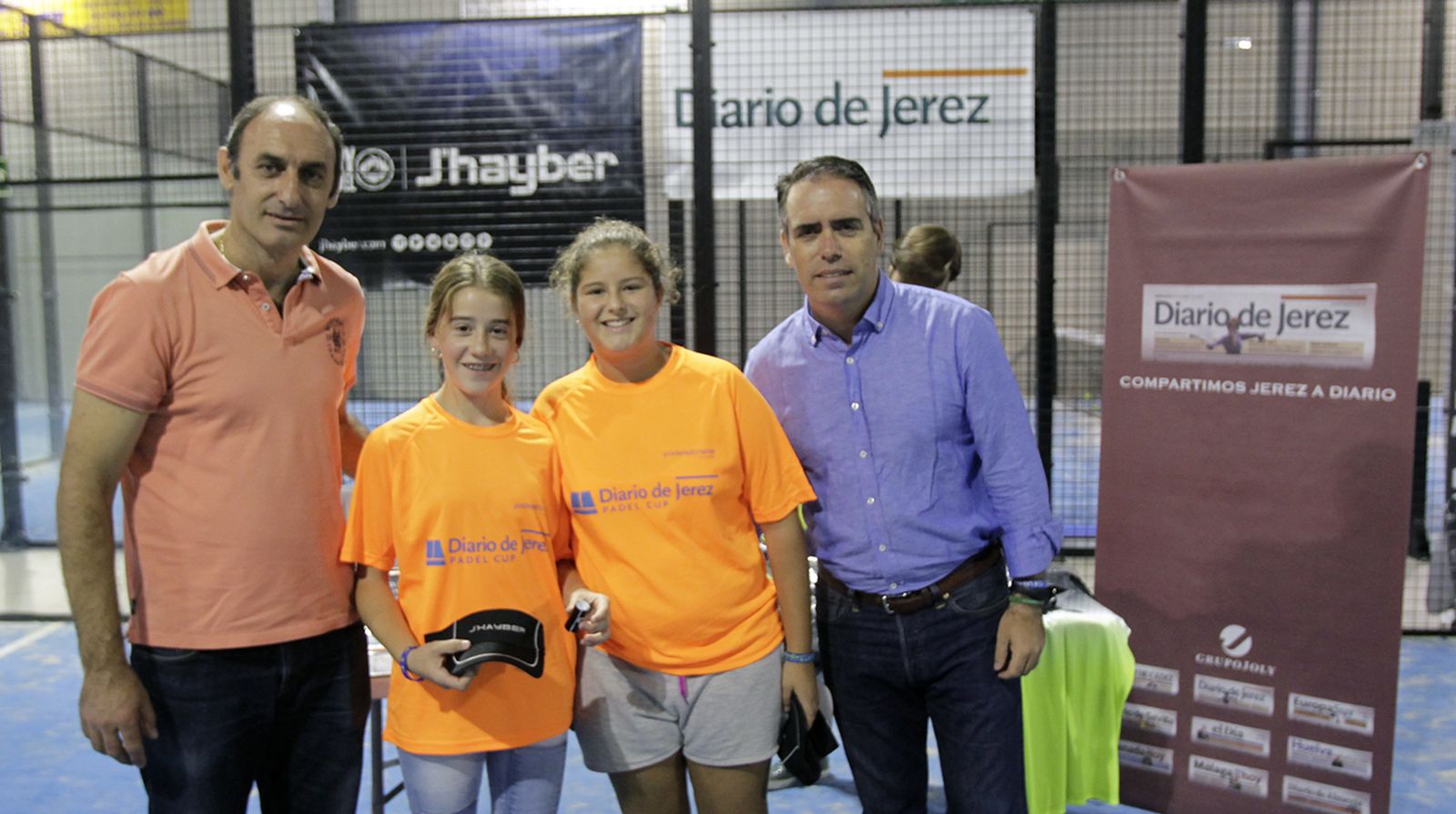 Carrasco y Barrera, campeonas en consolación femenina