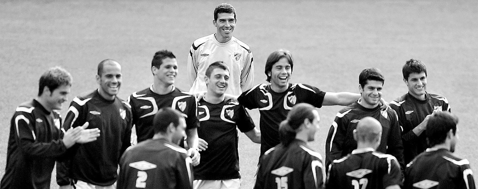 Las fotos de Jonatan Valle con el Málaga CF