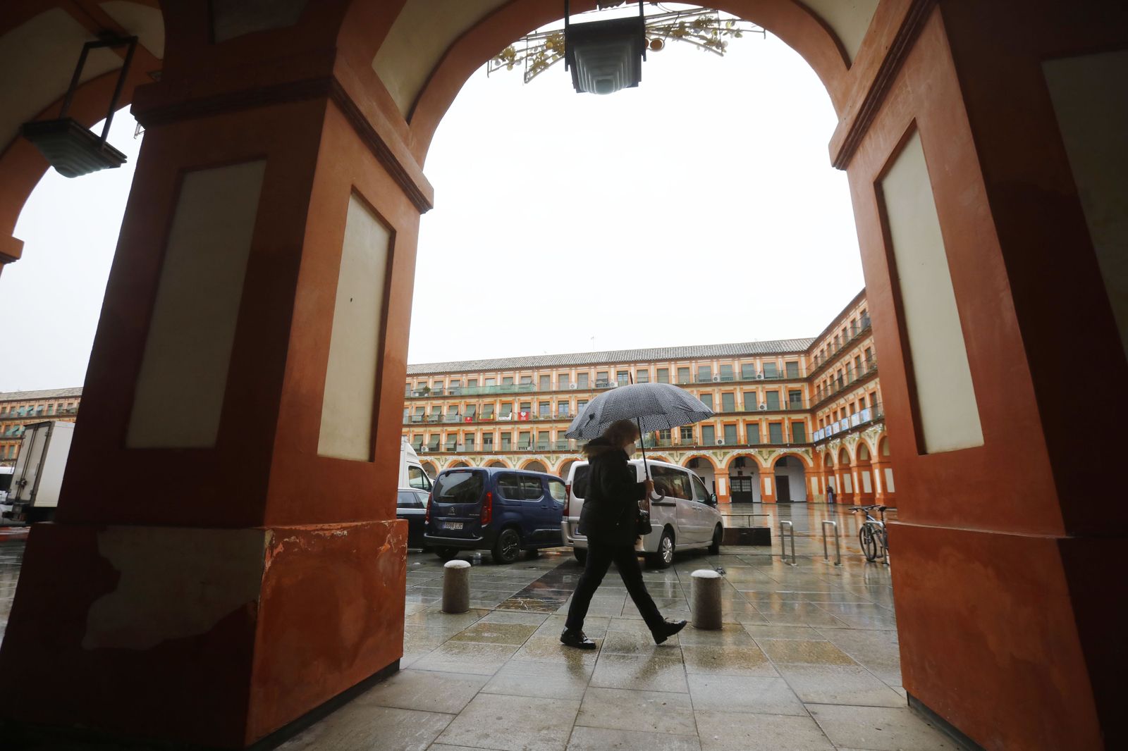 Las fotografías del paso de la borrasca Filomena por Córdoba
