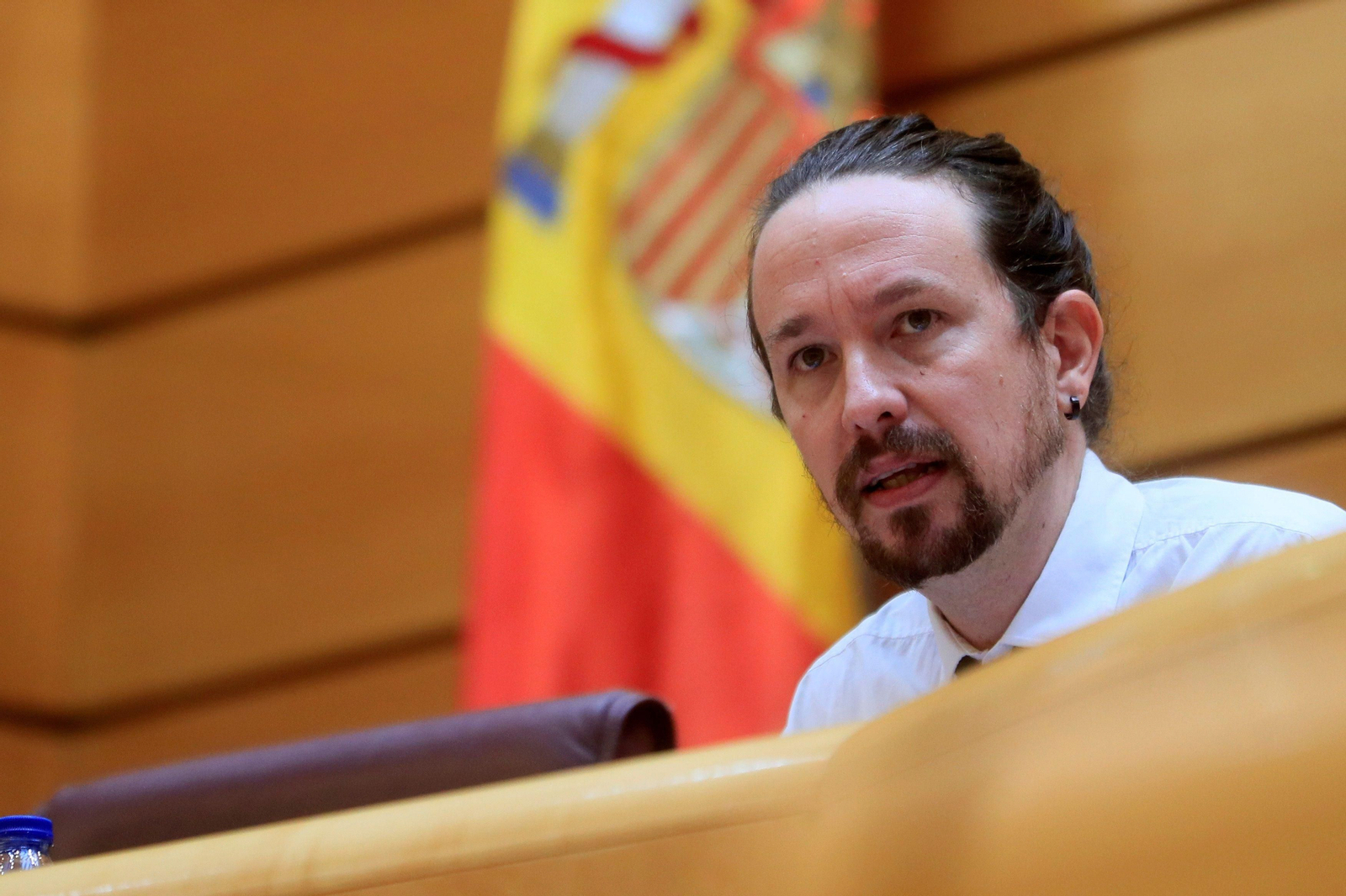 El vicepresidente del Gobierno y líder de Podemos, Pablo Iglesias.