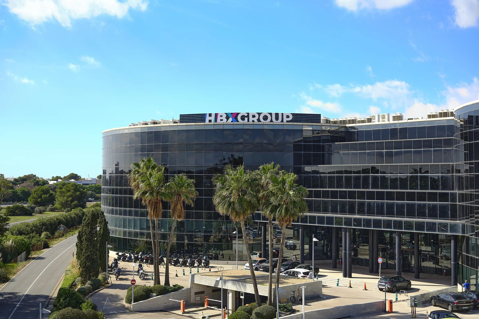 Vista de las oficinas de HBX Group.
