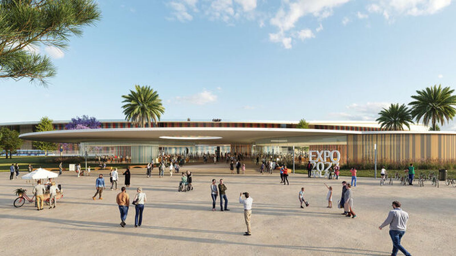 Infografía del proyecto de la candidatura malagueña.