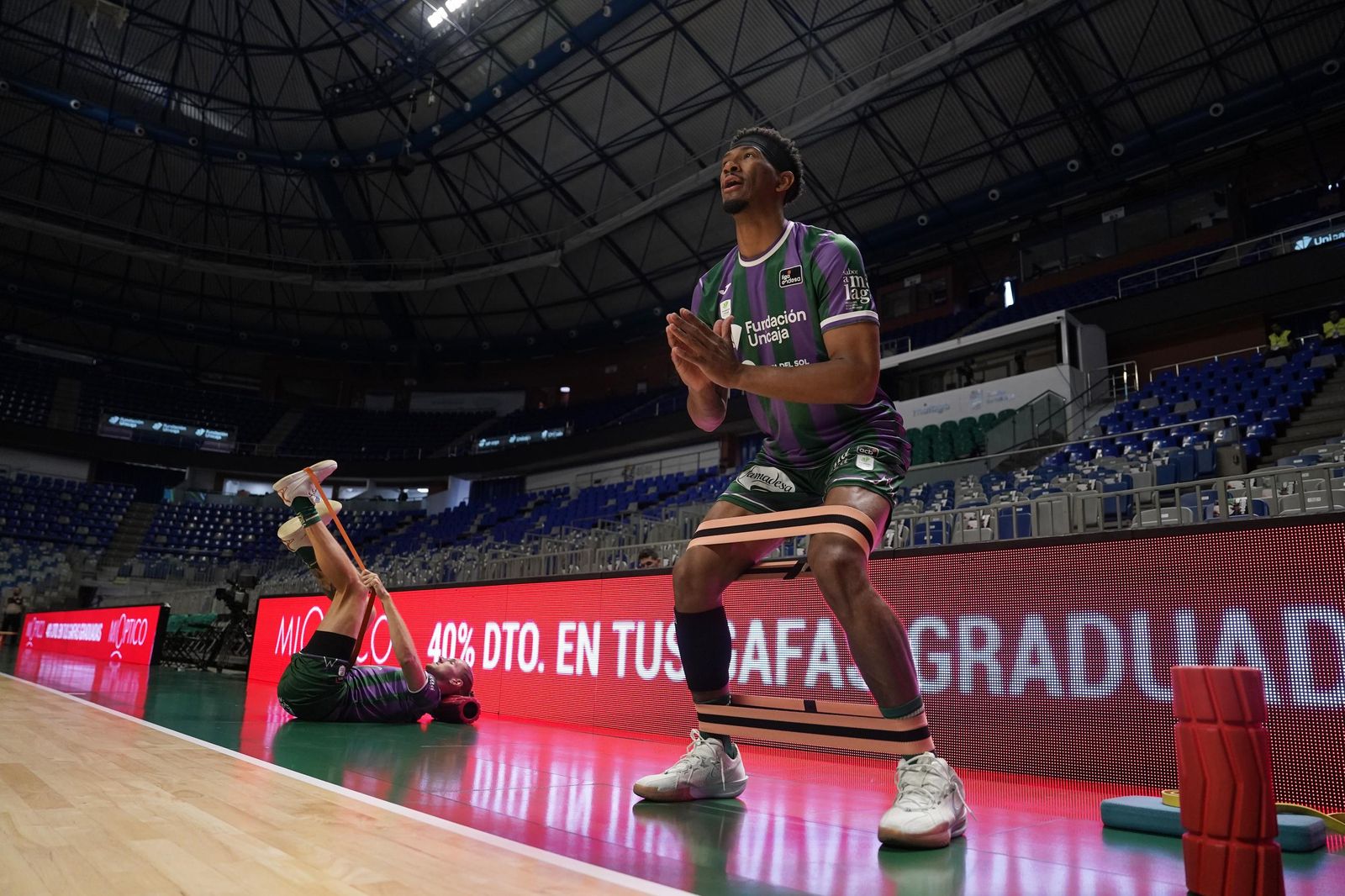 El Unicaja-Joventut, en fotos