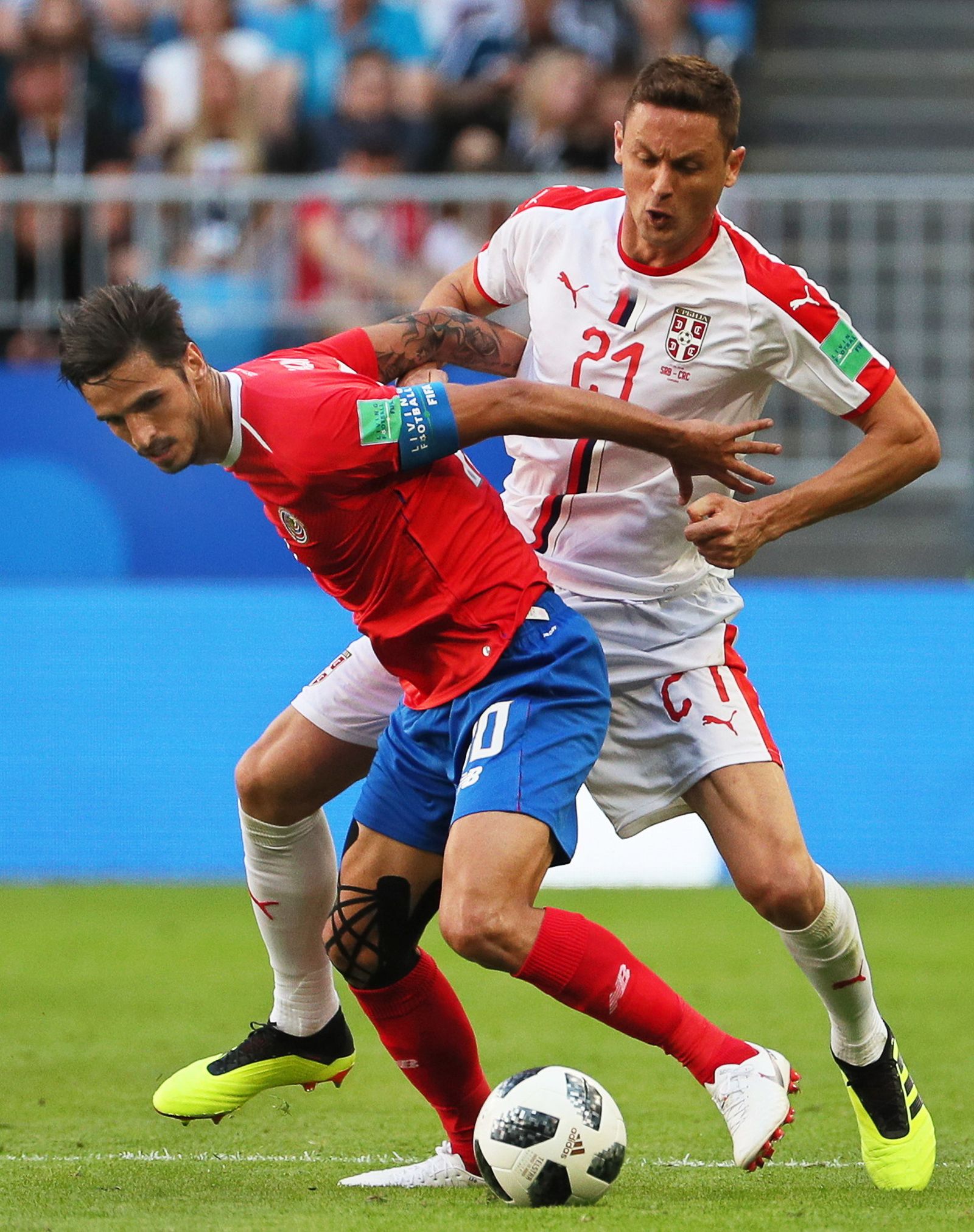 Las imágenes del Costa Rica-Serbia