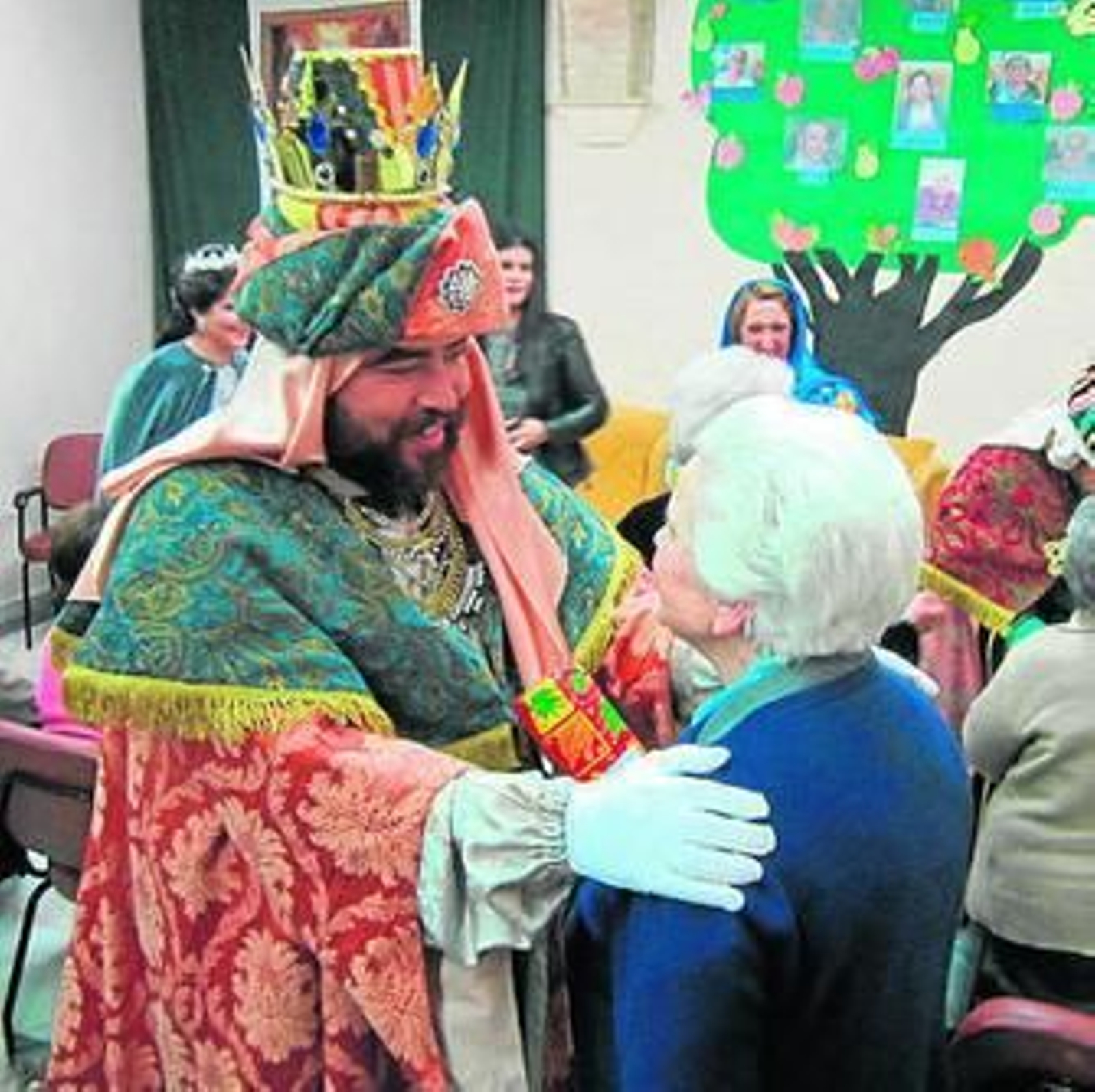 Una carroza de la Cabalgata de Tomares