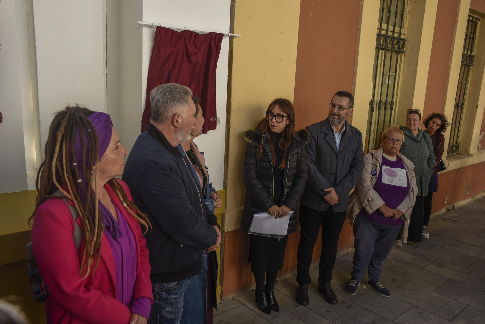 Marcha en La Línea por el 25-N, Día Internacional de la Eliminación de la Violencia contra la Mujer