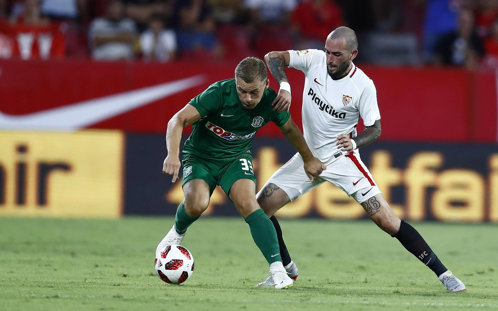 Las imágenes del Sevilla FC-Zalgiris