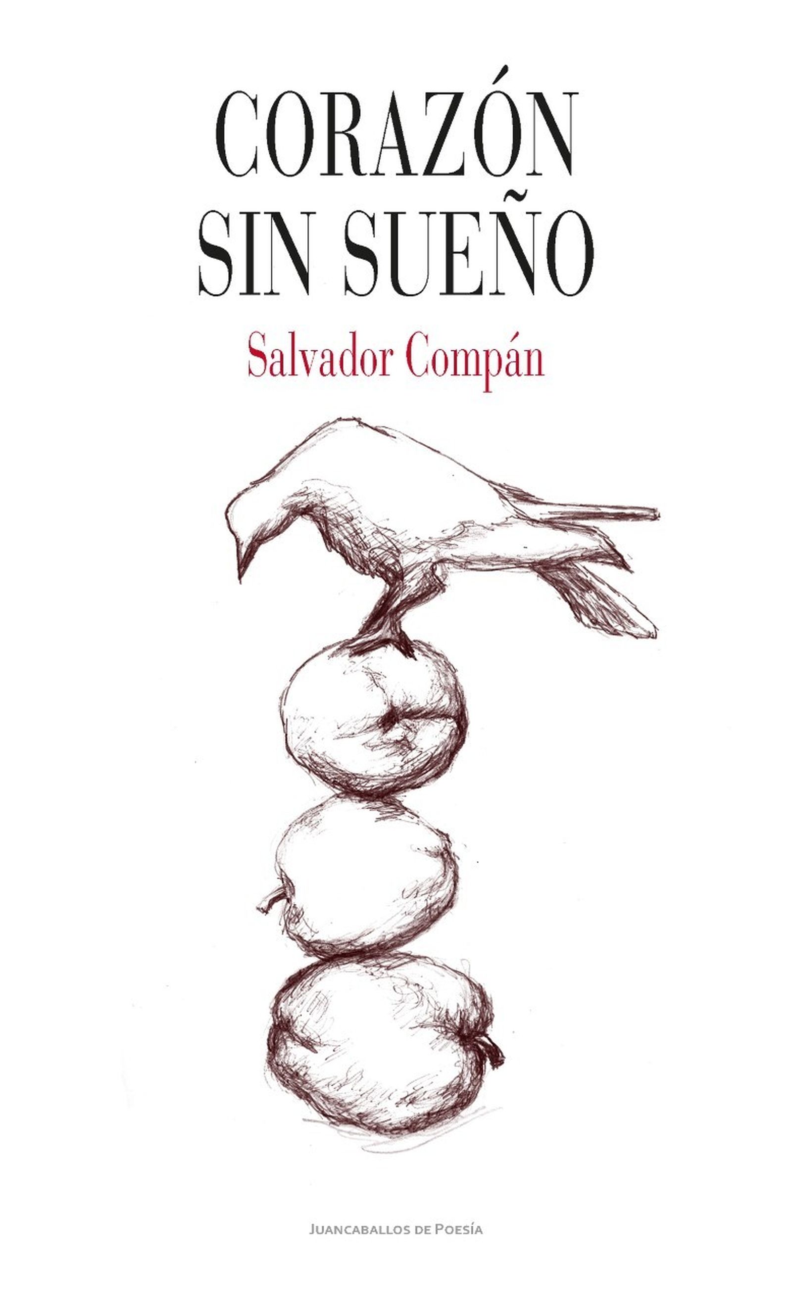 Cubierta del poemario editado por Juancaballos.