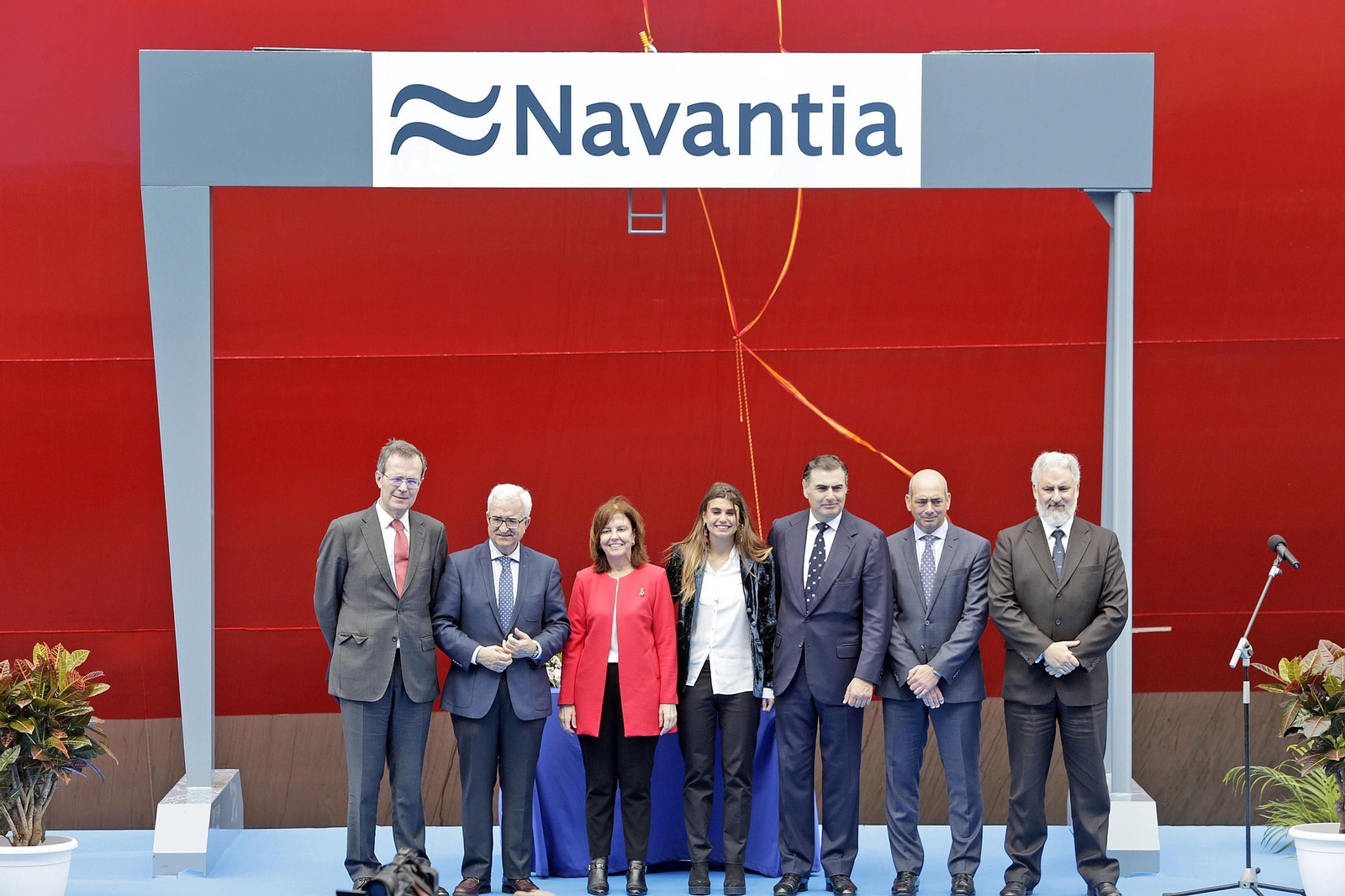 Entrega del primer pretolero Suezmax 'Monte Udala'