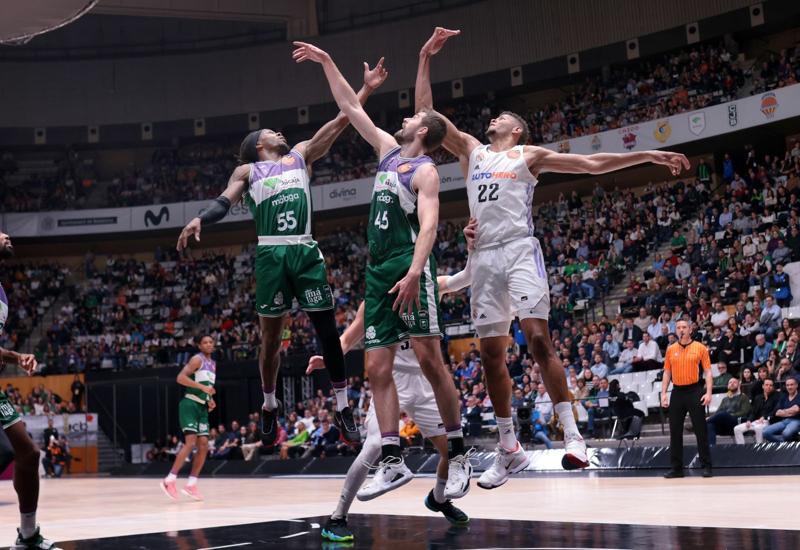El Real Madrid-Unicaja de Copa del Rey, en imágenes