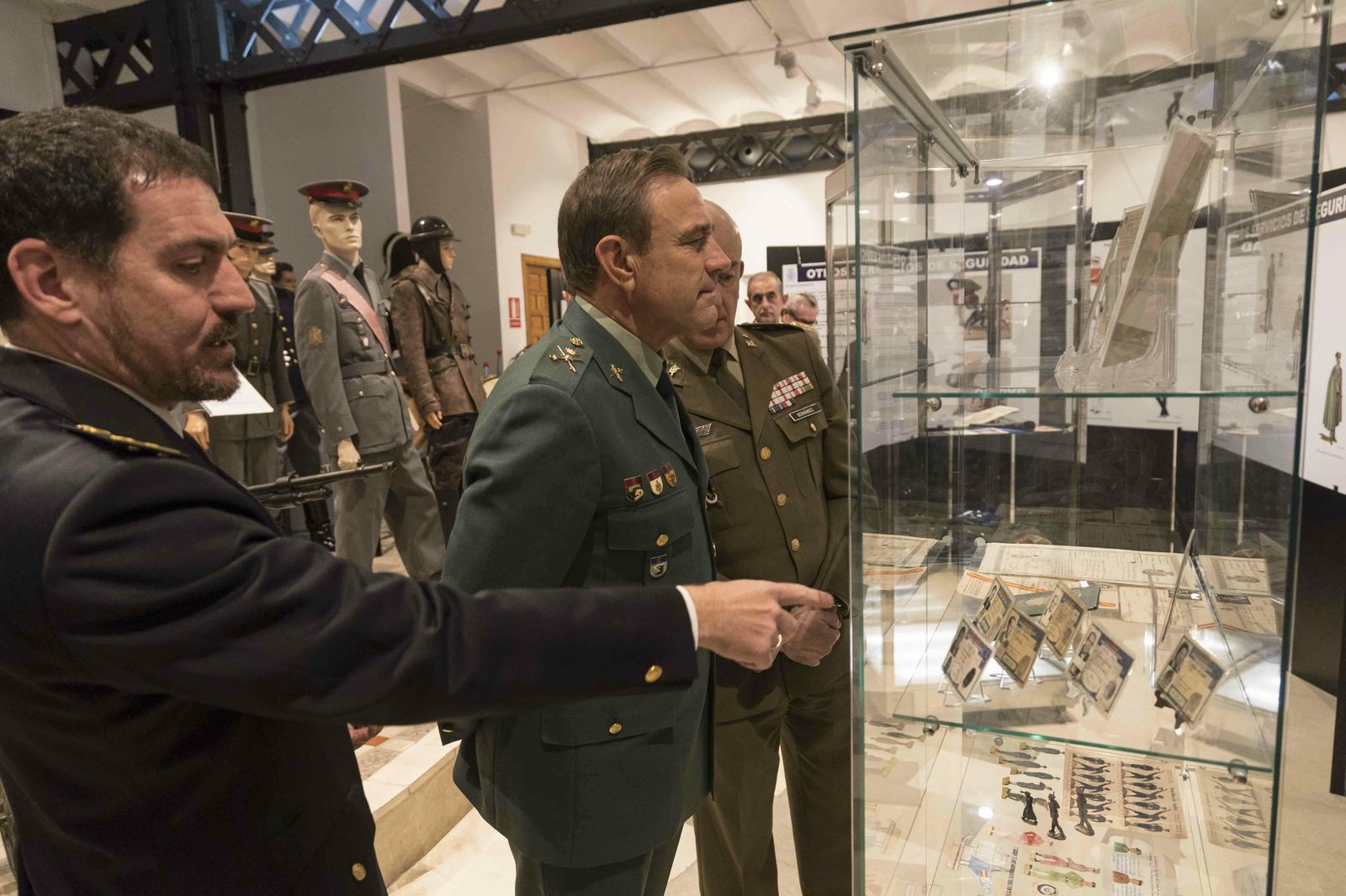 La exposición sobre la historia de la Policía Nacional