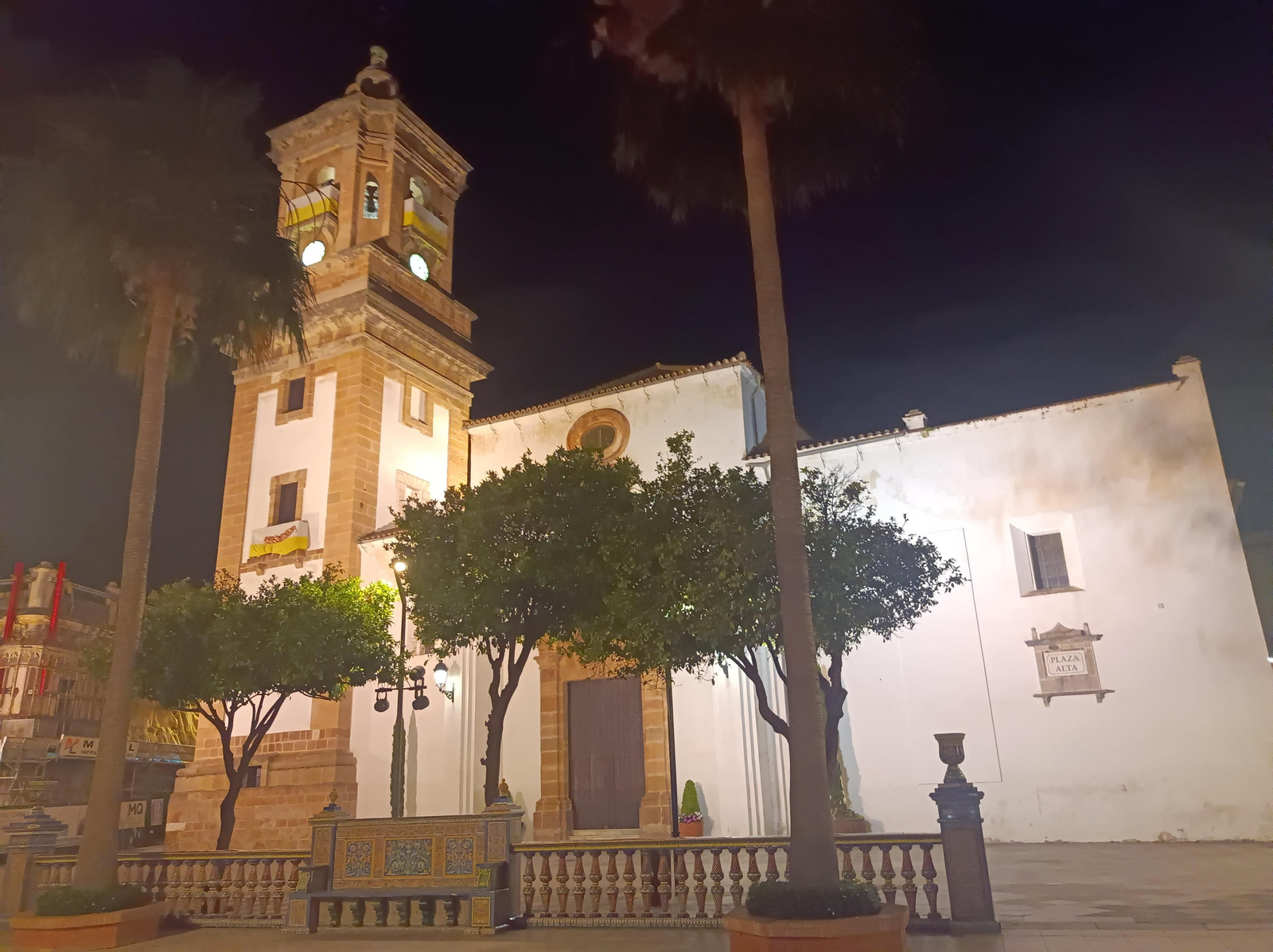 El Camino arranca desde la Plaza Alta de Algeciras, donde está la Iglesia de Nuestra Señora de la Palma.