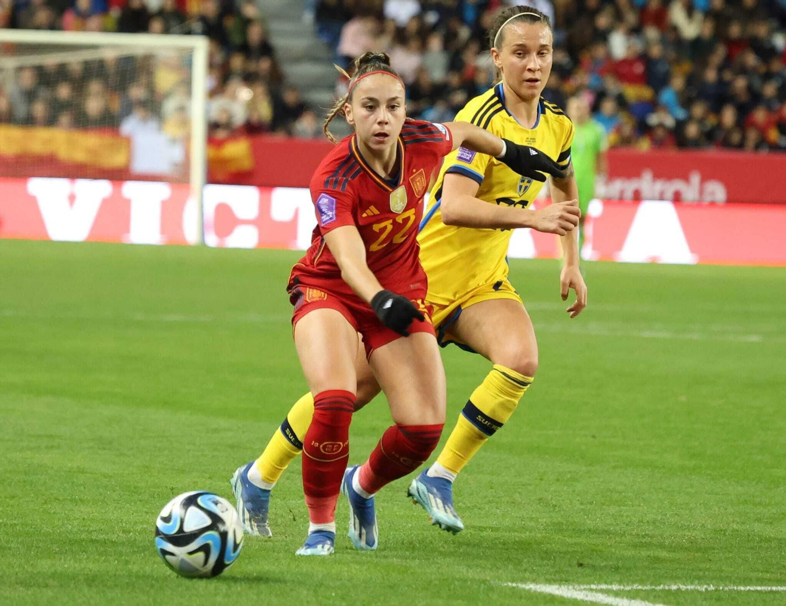 España - Suecia, en fotos