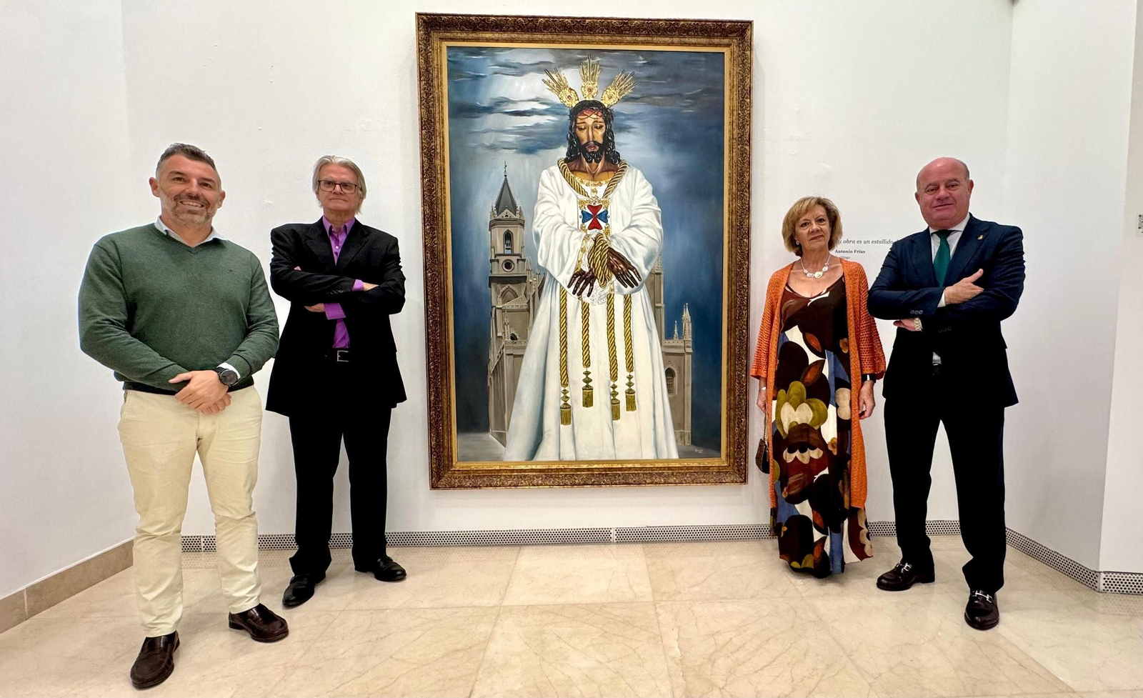 Inauguración de la exposición.