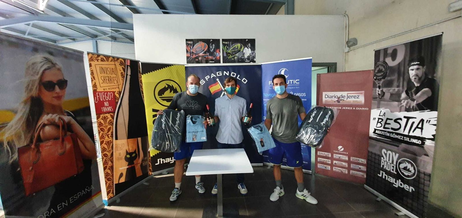 Finales de la 'V Diario de Jerez Padel Cup'