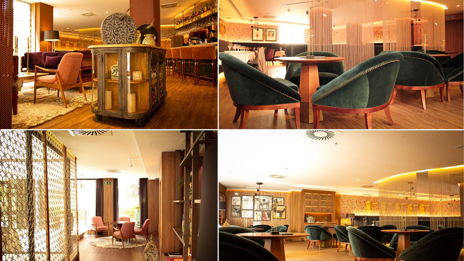 Interior del Hotel Querencia de Sevilla.