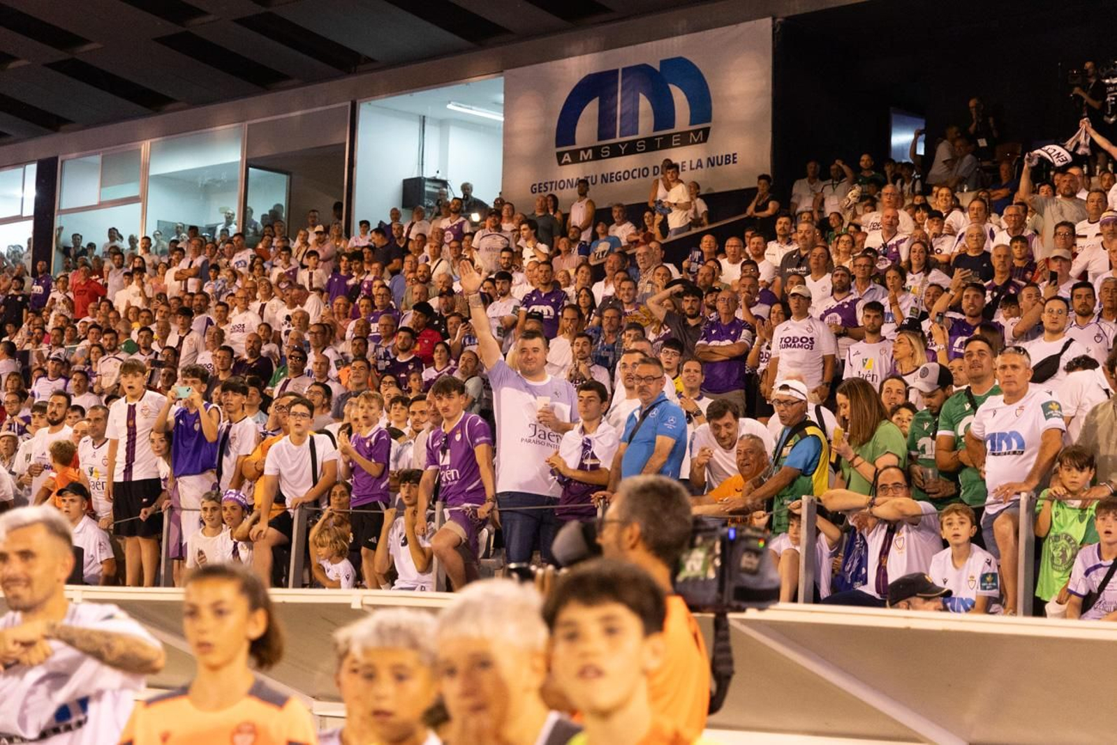 La celebración del Real Jaén.