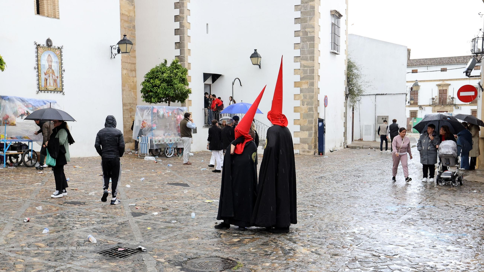 Imágenes de la Hermandad de Los Judíos de San Mateo en la Semana Santa de Jerez 2025