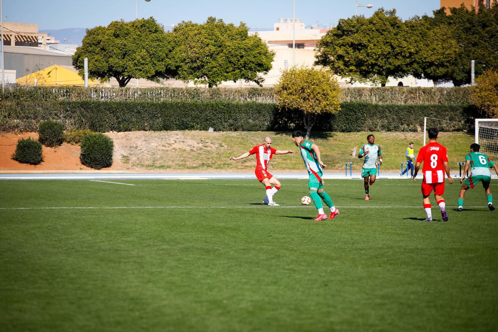 Las imágenes de Segunda RFEF entre Almeria B y recreativo de Granada