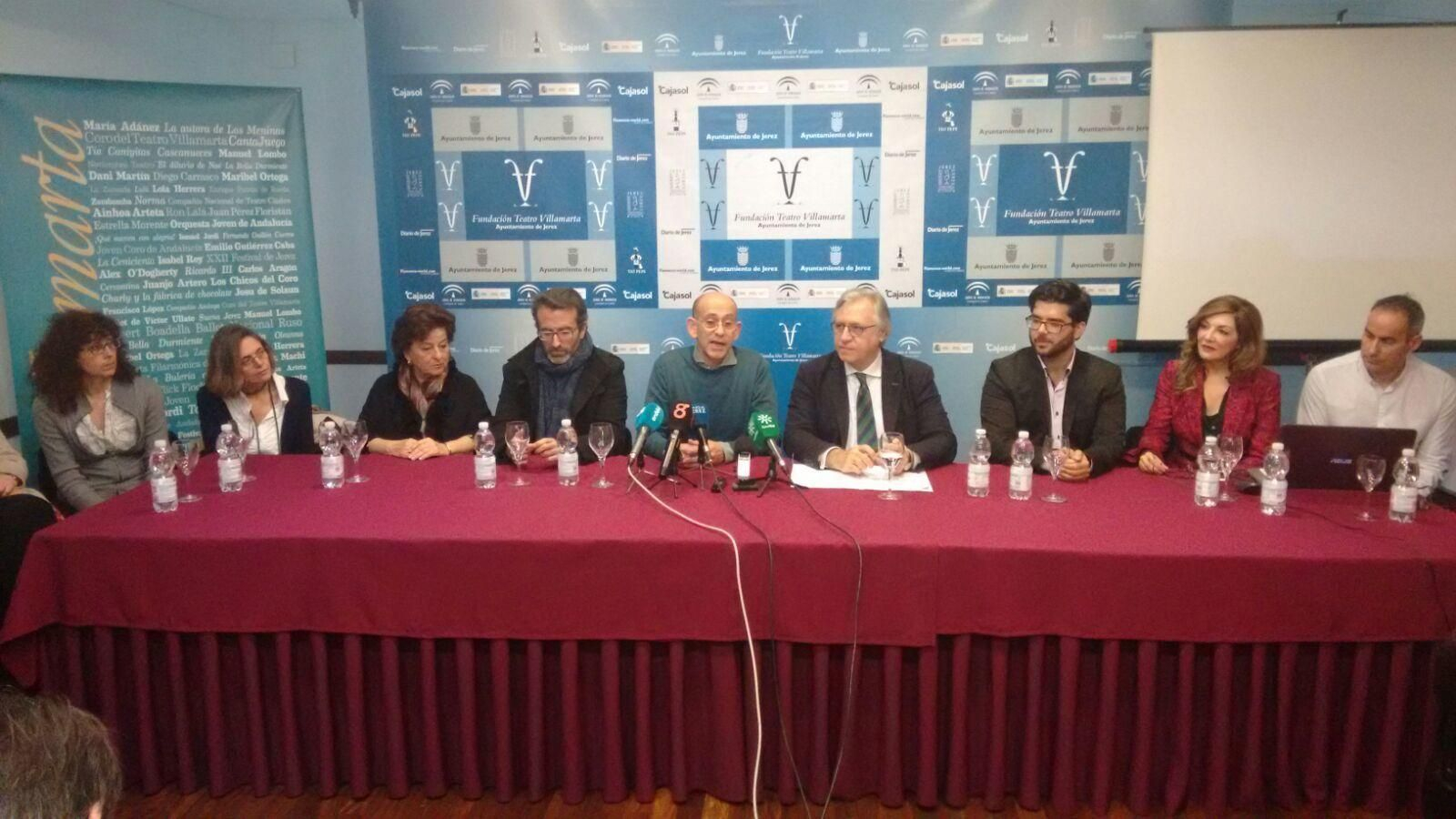 Presentación de la ópera en el coliseo jerezano