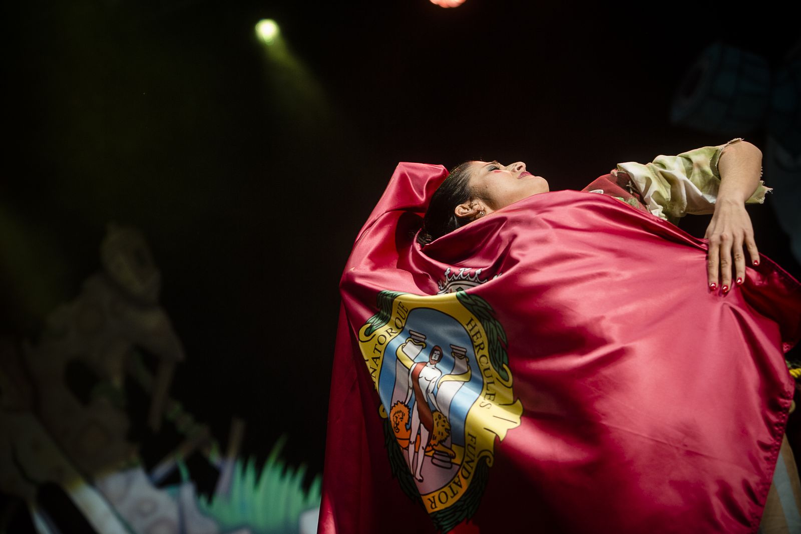 Las imágenes del pregón y la quema del Dios Momo