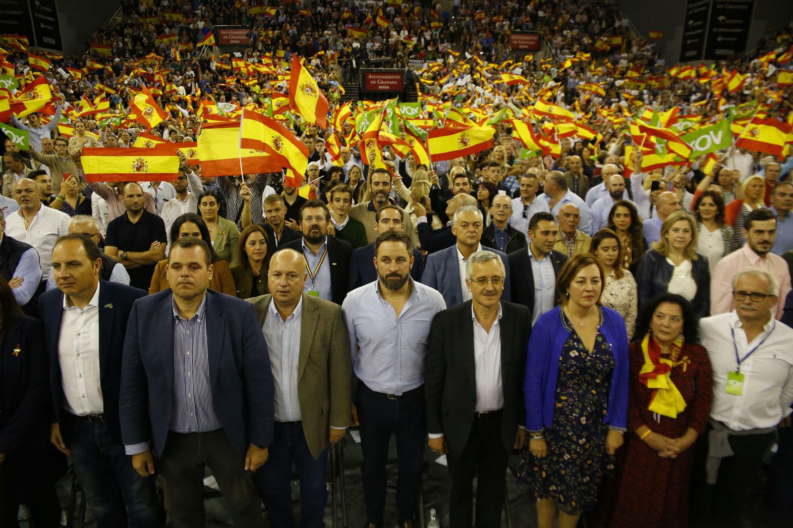 Vox saca músculo en Granada