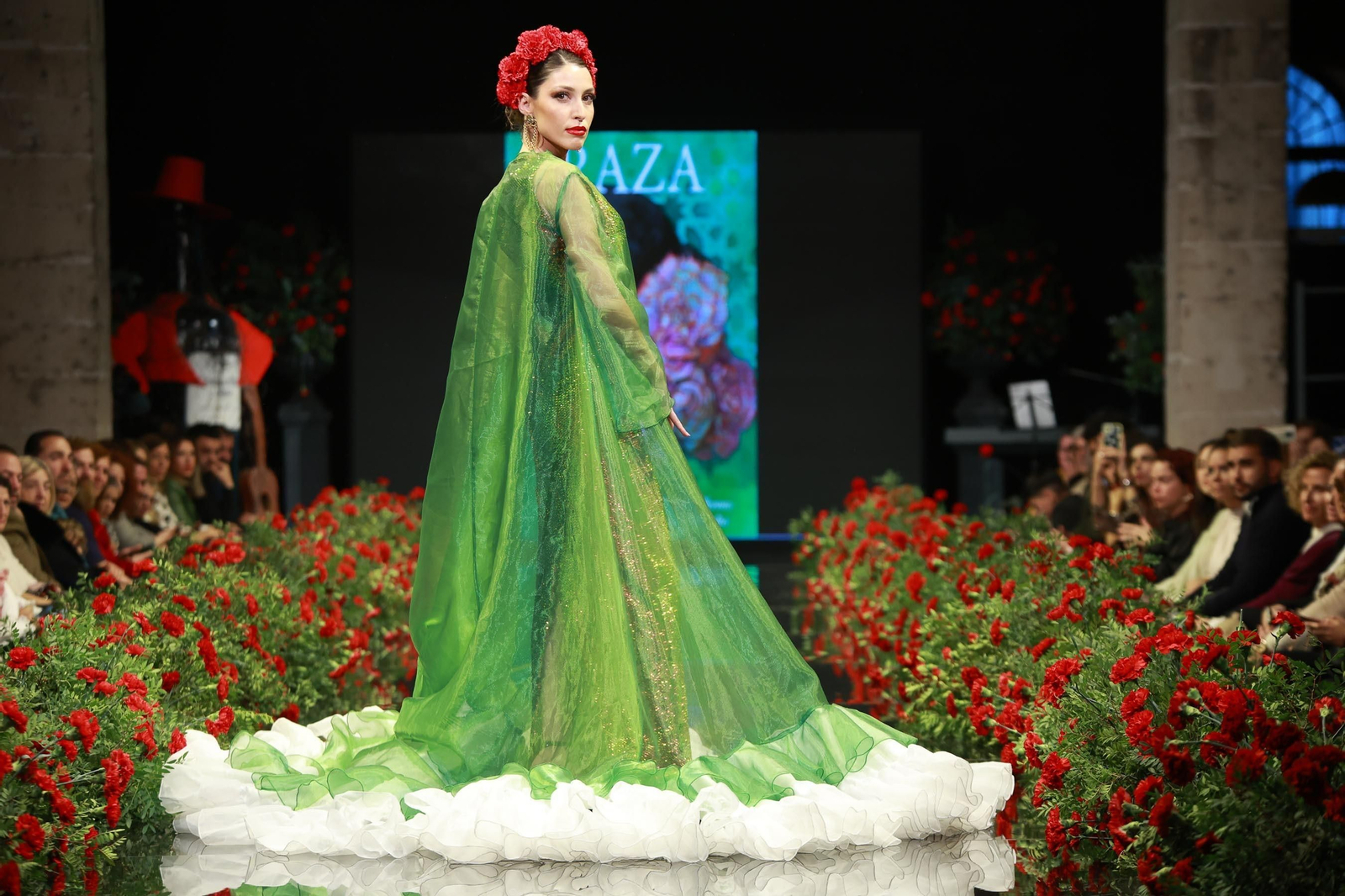 Desfile de Guillermo Peralta en la Pasarela Flamenca Jerez Tío Pepe 2023