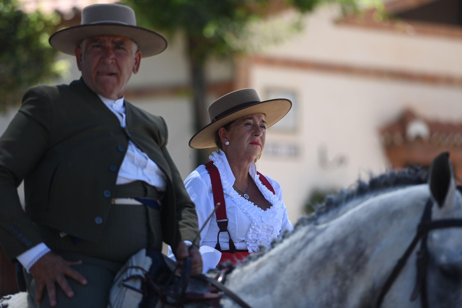Las fotos del lunes festivo en la Feria en Málaga