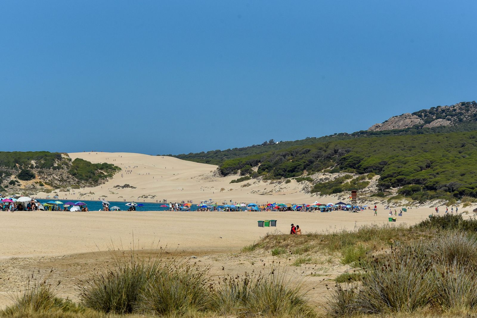 Vistas de la playa de Bolonia