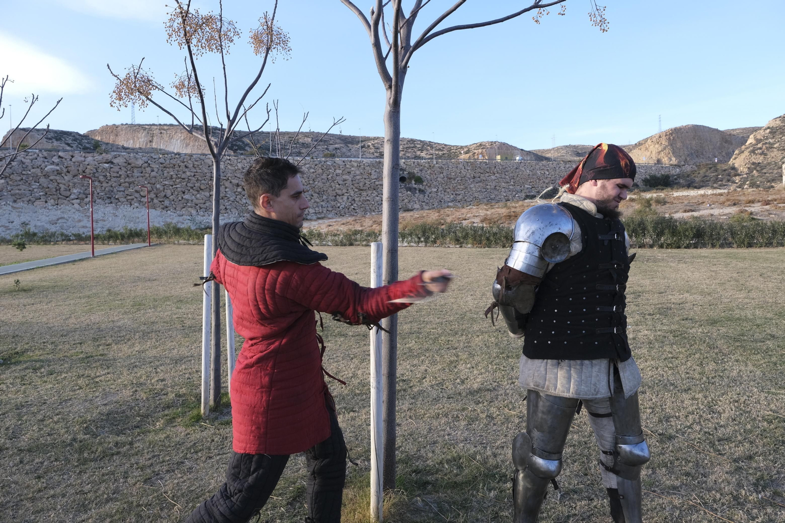 Fotogalería de los combates medievales en Almería