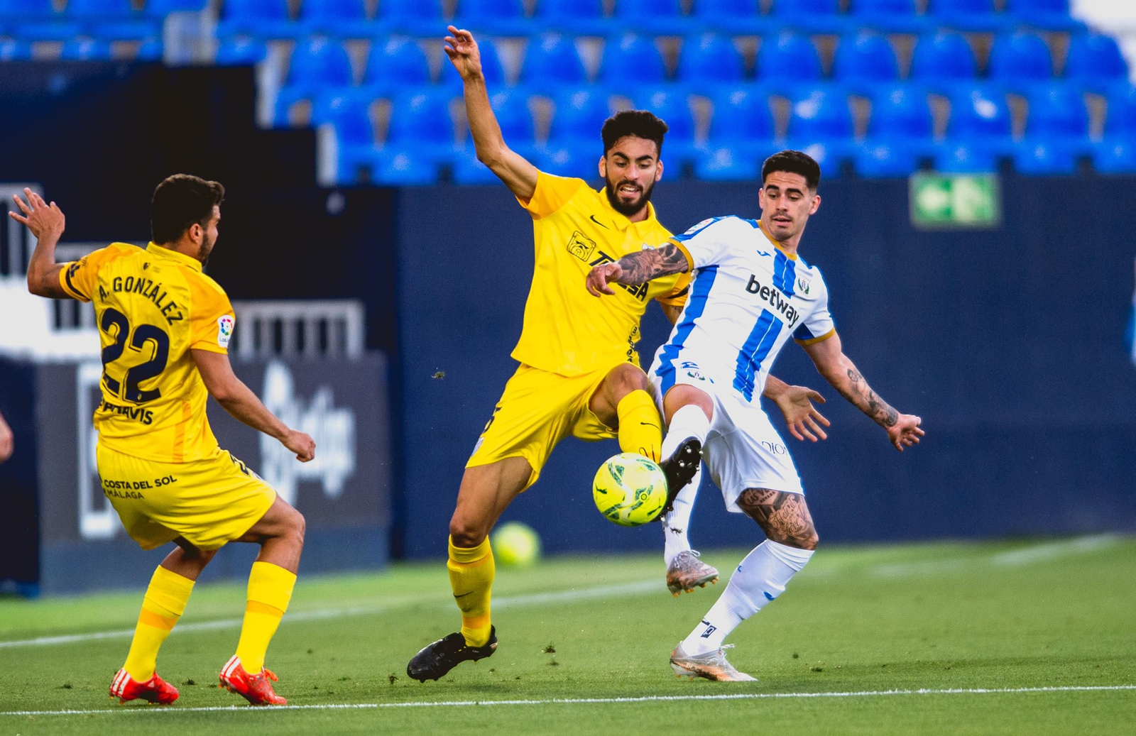 Las fotos del Leganés - Málaga CF